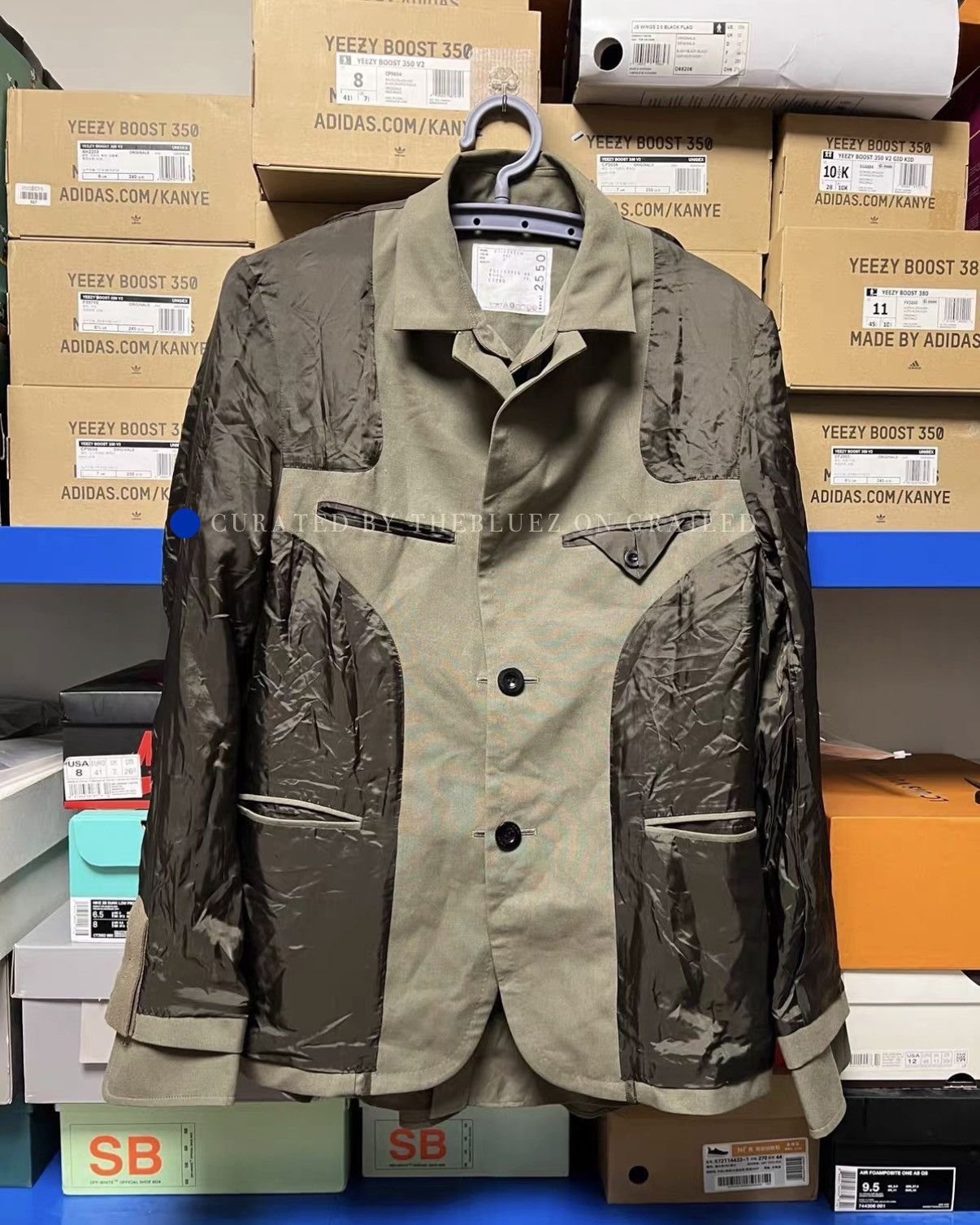 Sacai Layered Mixed Material Jacket Size US M / EU 48-50 / 2 - 1 Thumbnail