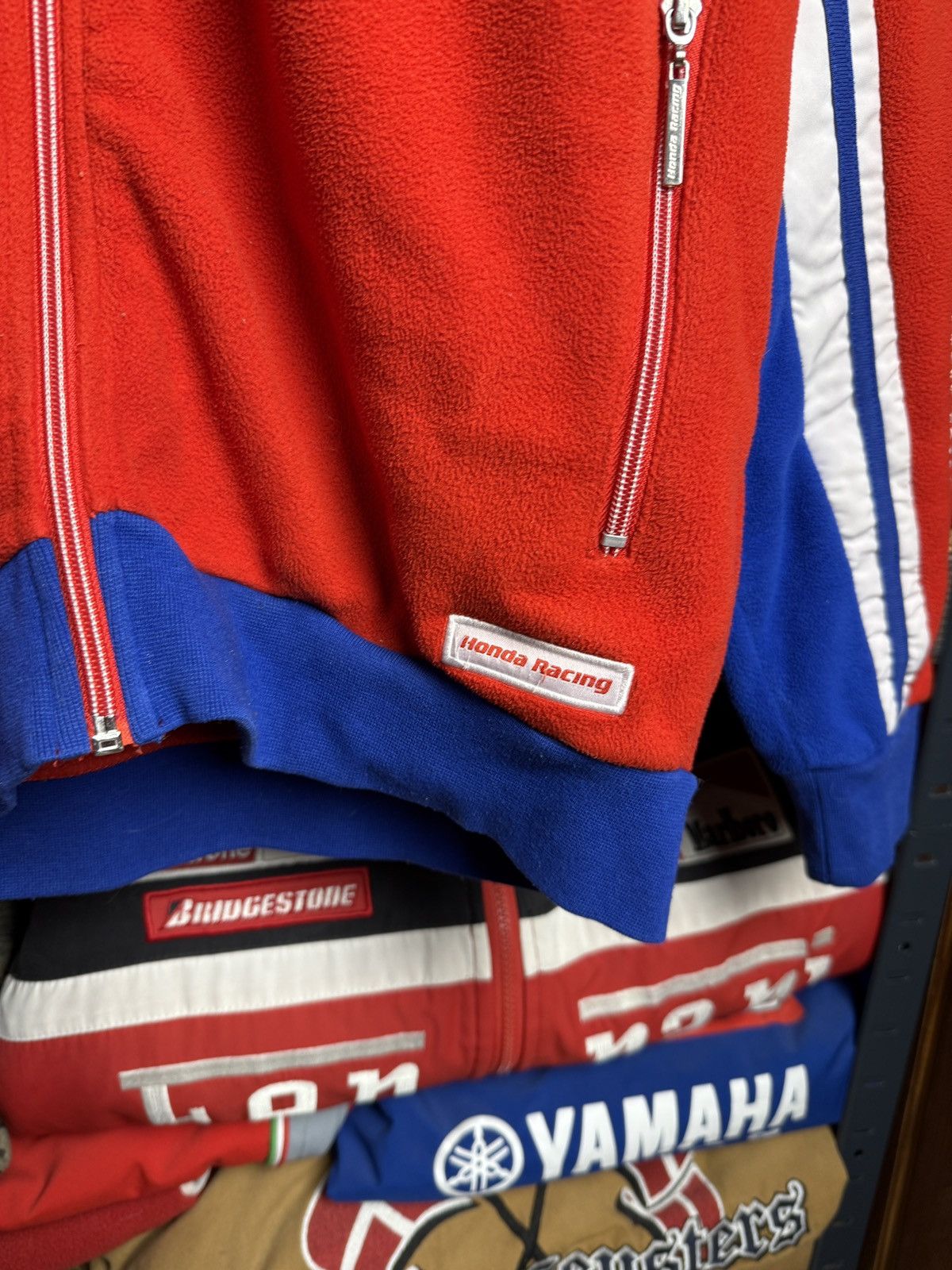 Honda Vintage Honda Racing Fleece Zip Jacket Size M Size US M / EU 48-50 / 2 - 6 Thumbnail