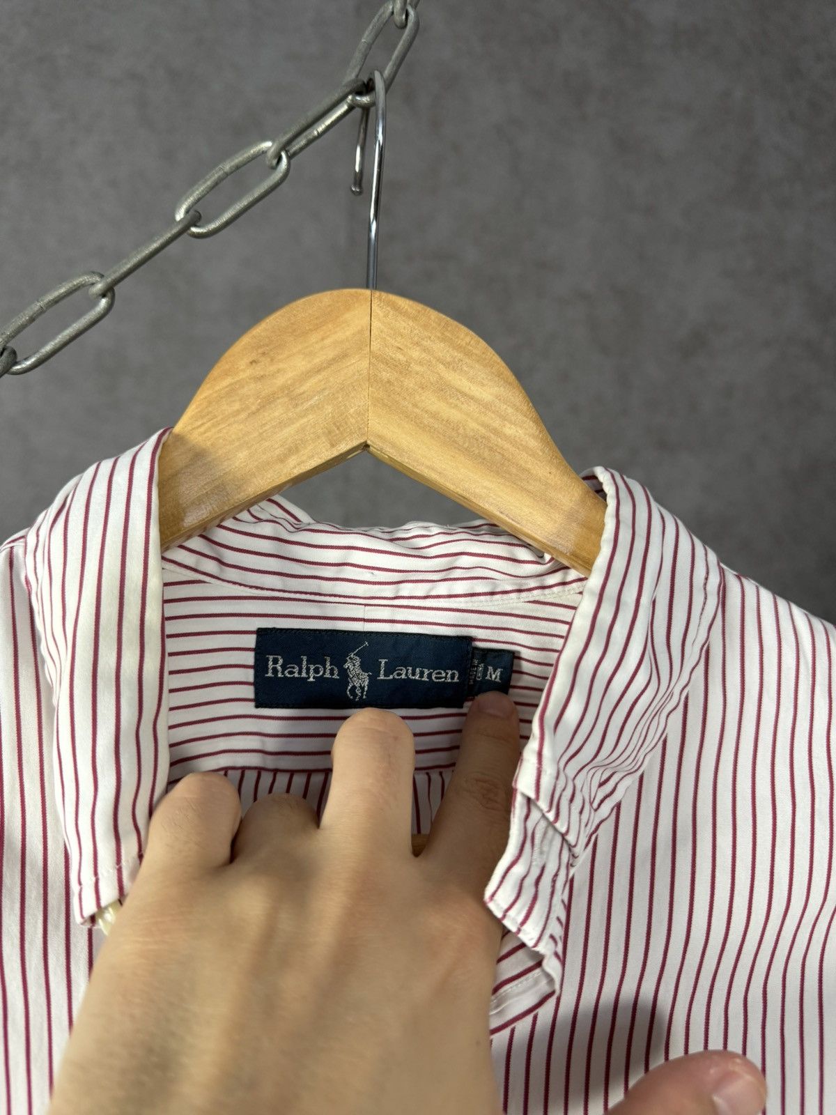 Polo Ralph Lauren Polo Ralph Lauren vintage designer striped shirt Size US M / EU 48-50 / 2 - 3 Thumbnail