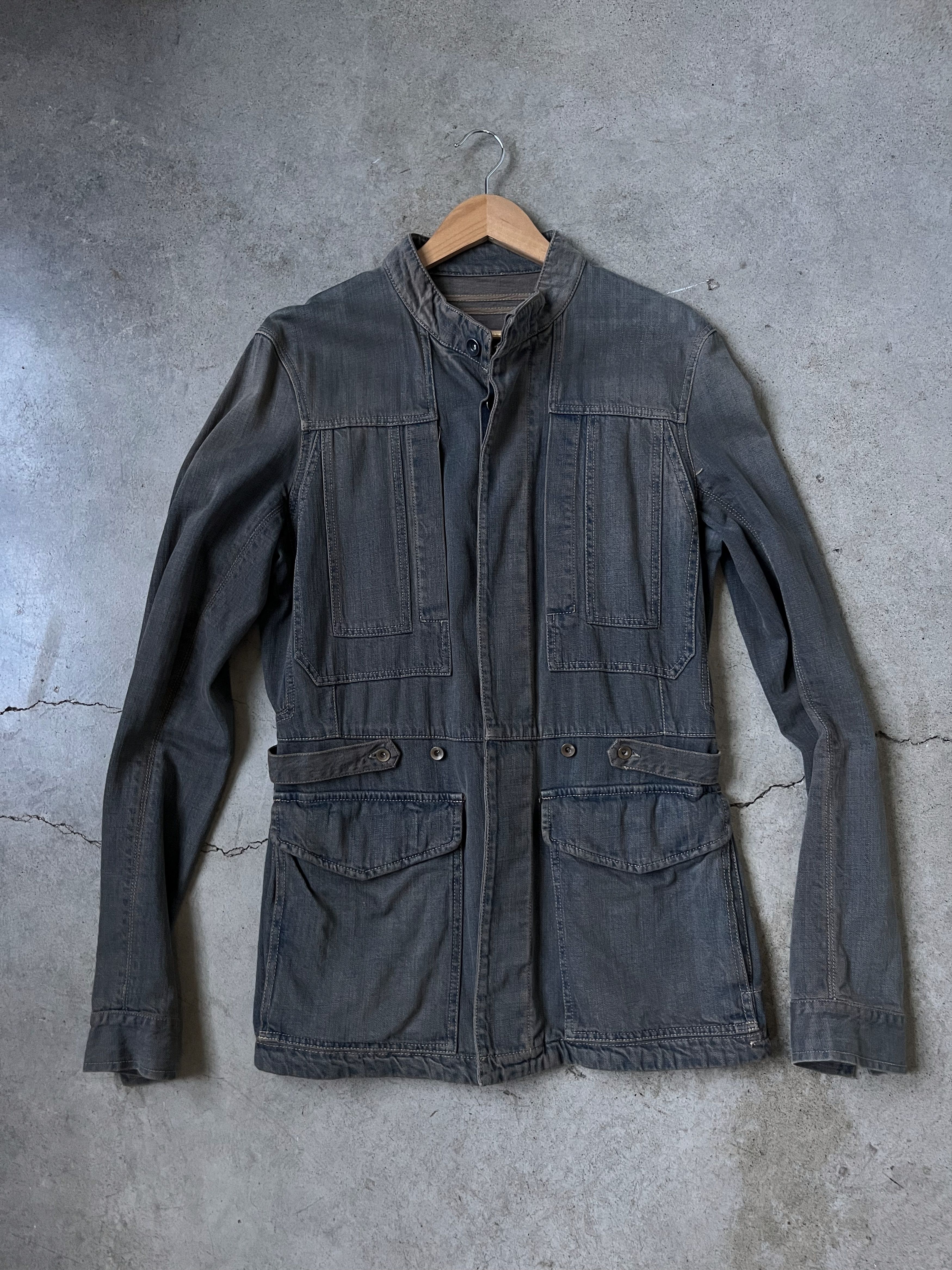 Rick Owens Rick Owens Olmar & Mirta Waxed Trucker Jacket | Grailed