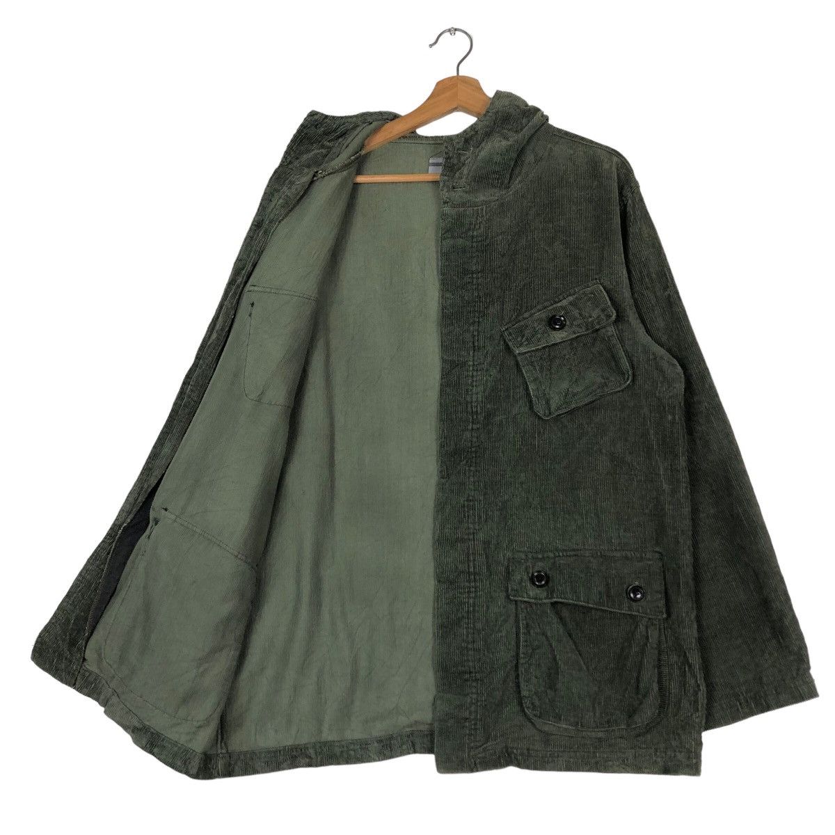 Japanese Brand 🔥Vintage UP Start Japan Cargo Jacket Military Slant Pocket Size US M / EU 48-50 / 2 - 12 Thumbnail