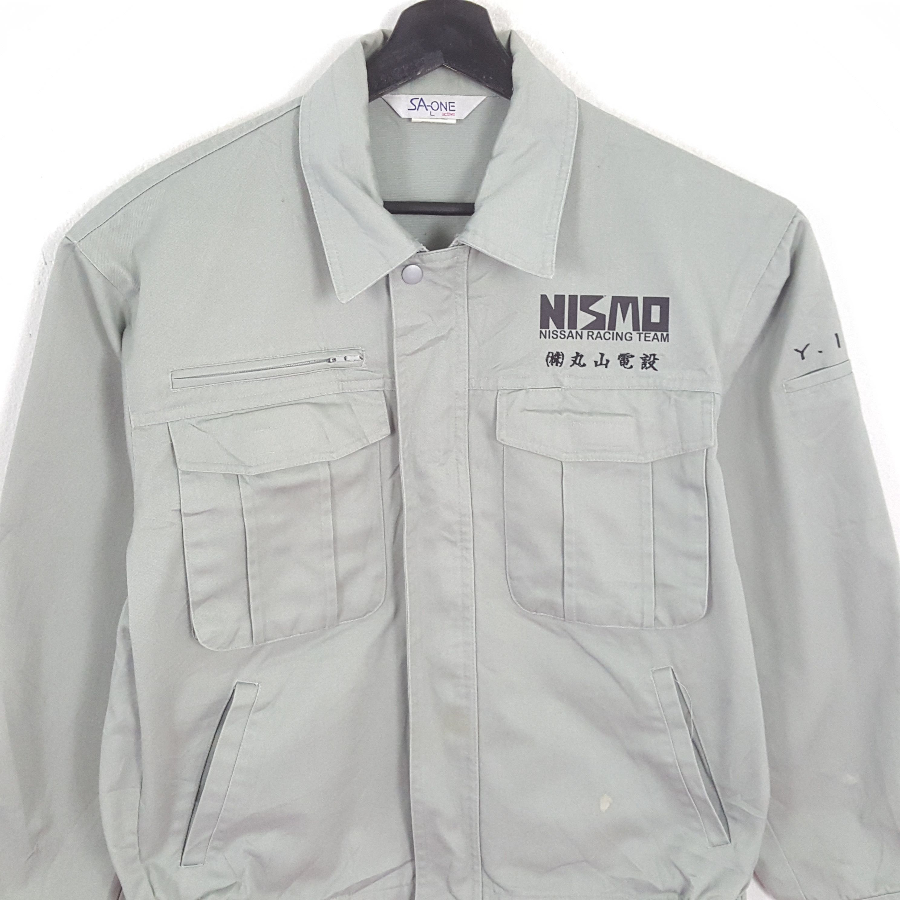 Japanese Brand × Vintage NISMO NISSAN RACING TEAM Motorsports Custom Art Jacket Size US L / EU 52-54 / 3 - 4 Thumbnail