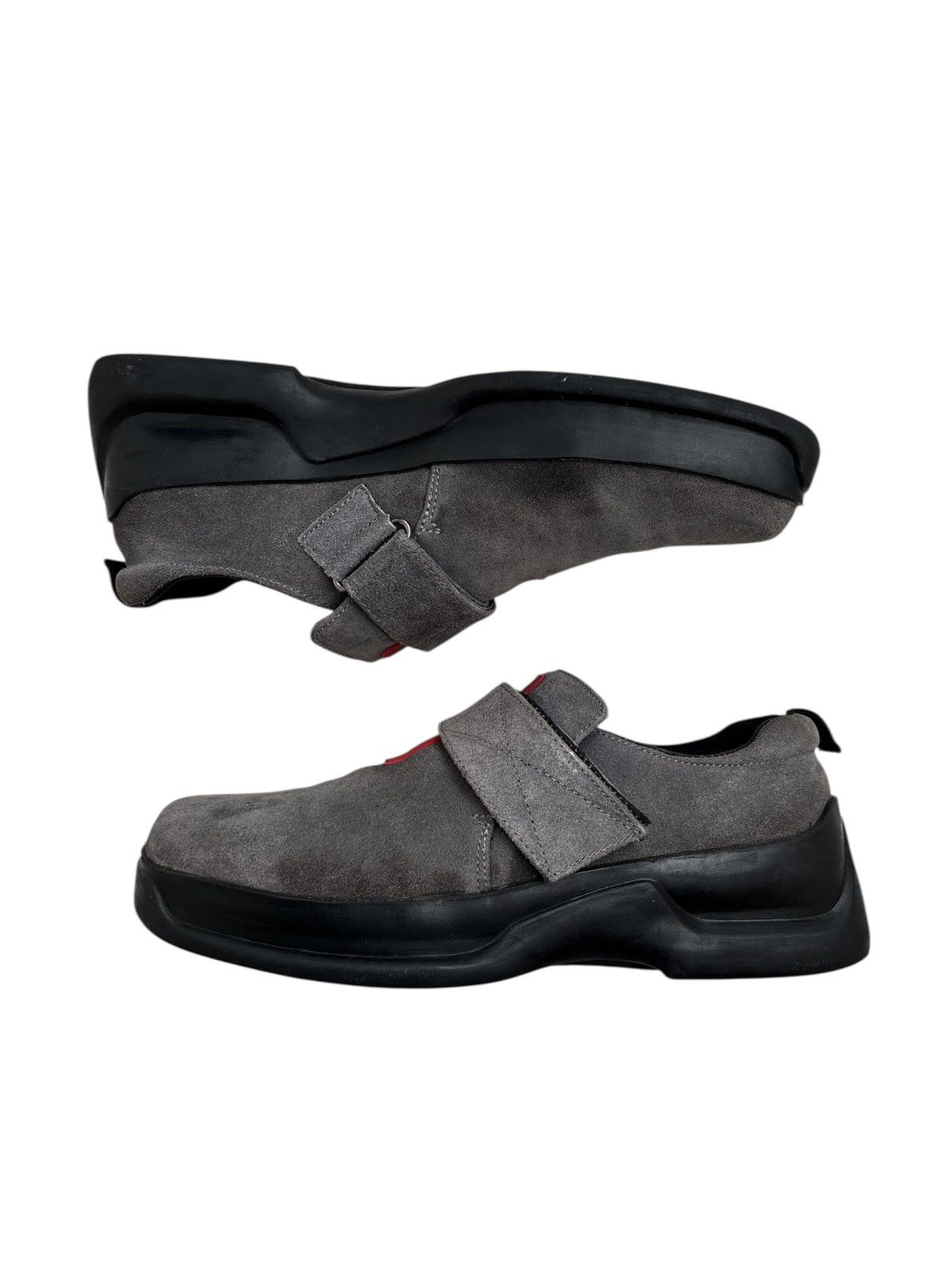 Prada 2000s Sport Suede Strap Shoes Size US 9.5 / EU 42-43 - 4 Thumbnail