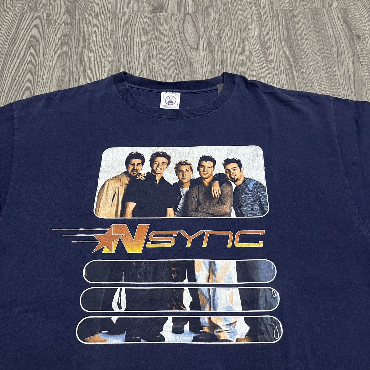 Band Tees 90s NSYNC N Sync Concert Tour Tee Justin Timberlake Size US XL / EU 56 / 4 - 2 Thumbnail
