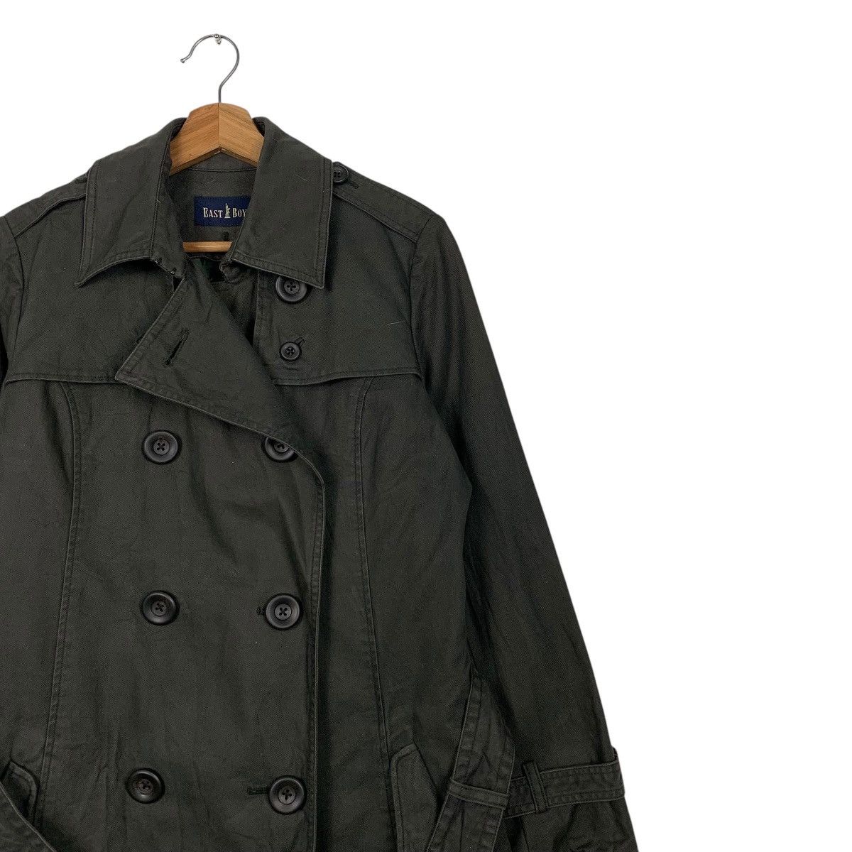 Japanese Brand Japanese Brand East Boy Double Breasted Trench Coat Size S / US 4 / IT 40 - 6 Thumbnail
