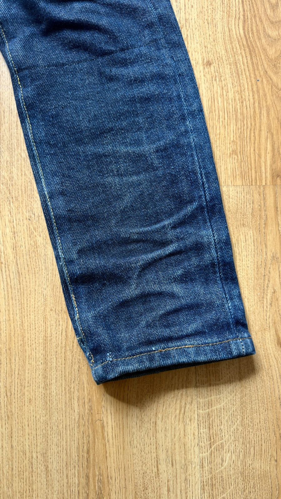 Iron Heart Iron Heart 777 21oz custom selvedge 32x30 tapered Size US 32 / EU 48 - 7 Thumbnail