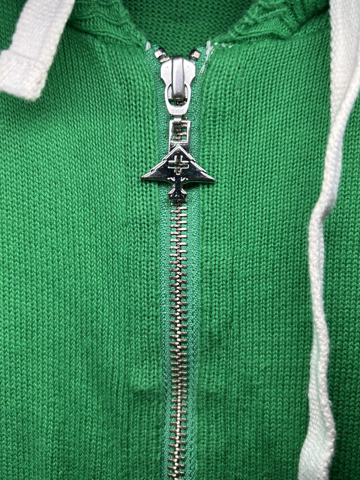 LRG LRG Kelly Green Zip Up Hoodie Size XL / US 12-14 / IT 48-50 - 4 Thumbnail