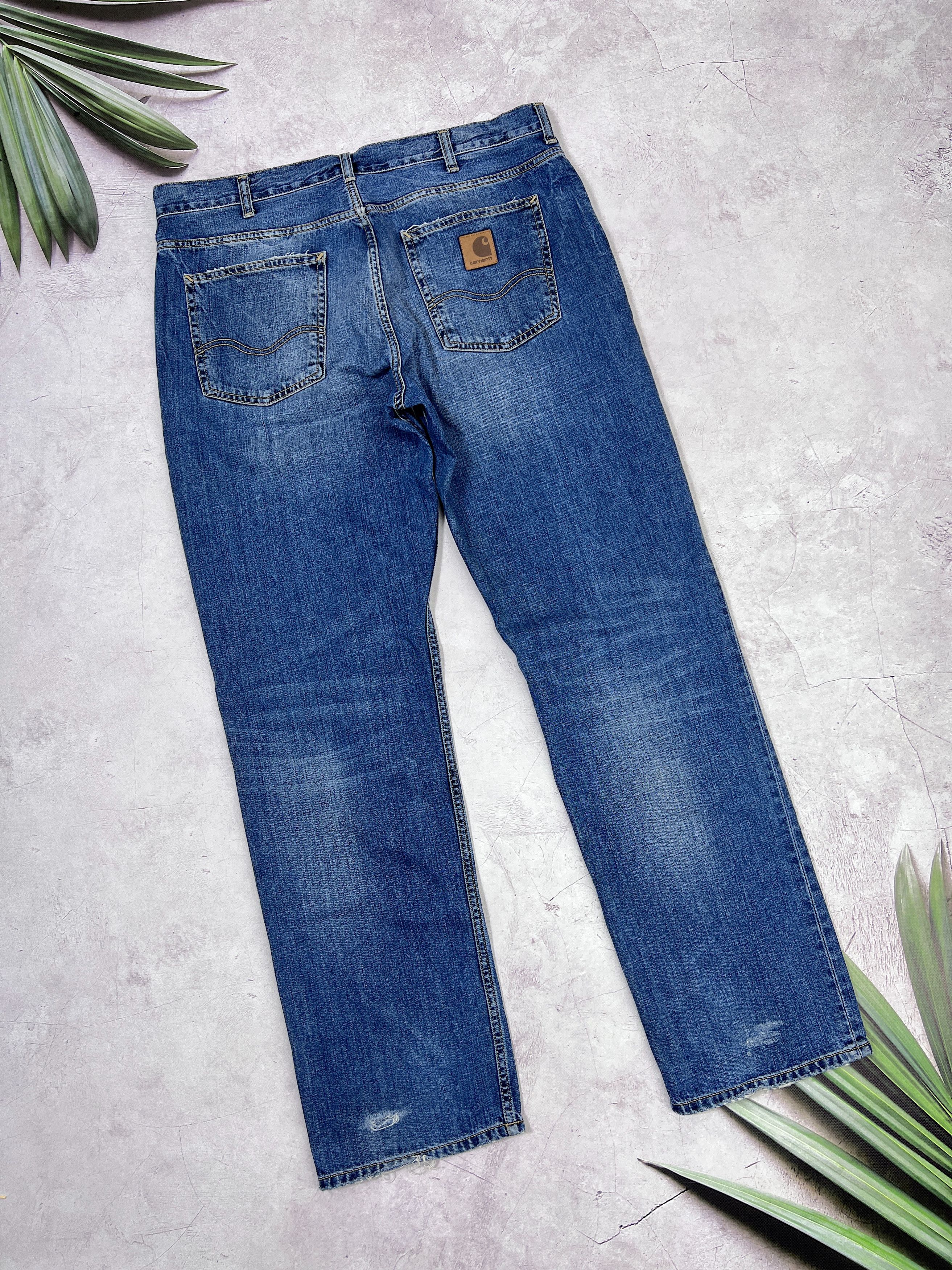 Carhartt Carhartt Marlow Denim Pants Jeans W36 x L34 Size US 36 / EU 52 - 1 Thumbnail