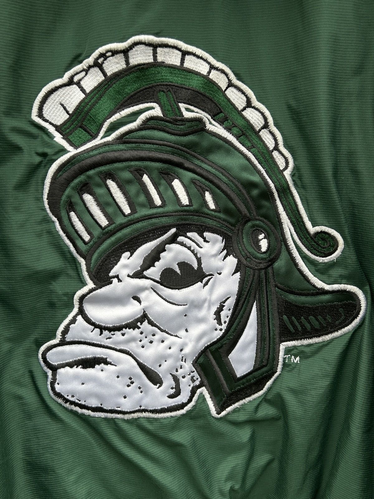 NFL 90s Vintage Starter Michigan State Spartans Parka Jacket Size US XL / EU 56 / 4 - 11 Thumbnail