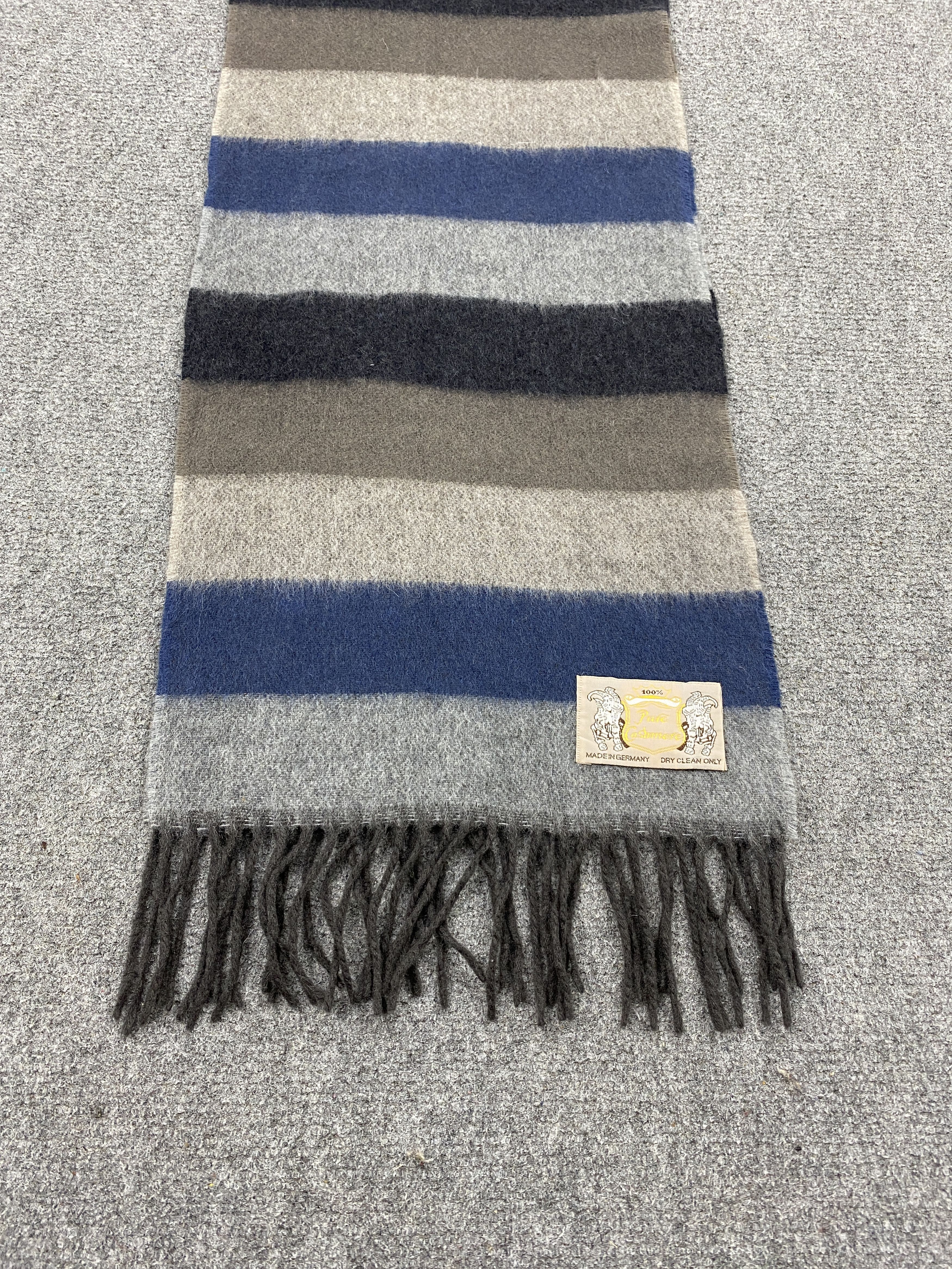 Other Cashmere Stripes Scarf / Muffler / Neckwear - SC0035 Size ONE SIZE - 4 Thumbnail