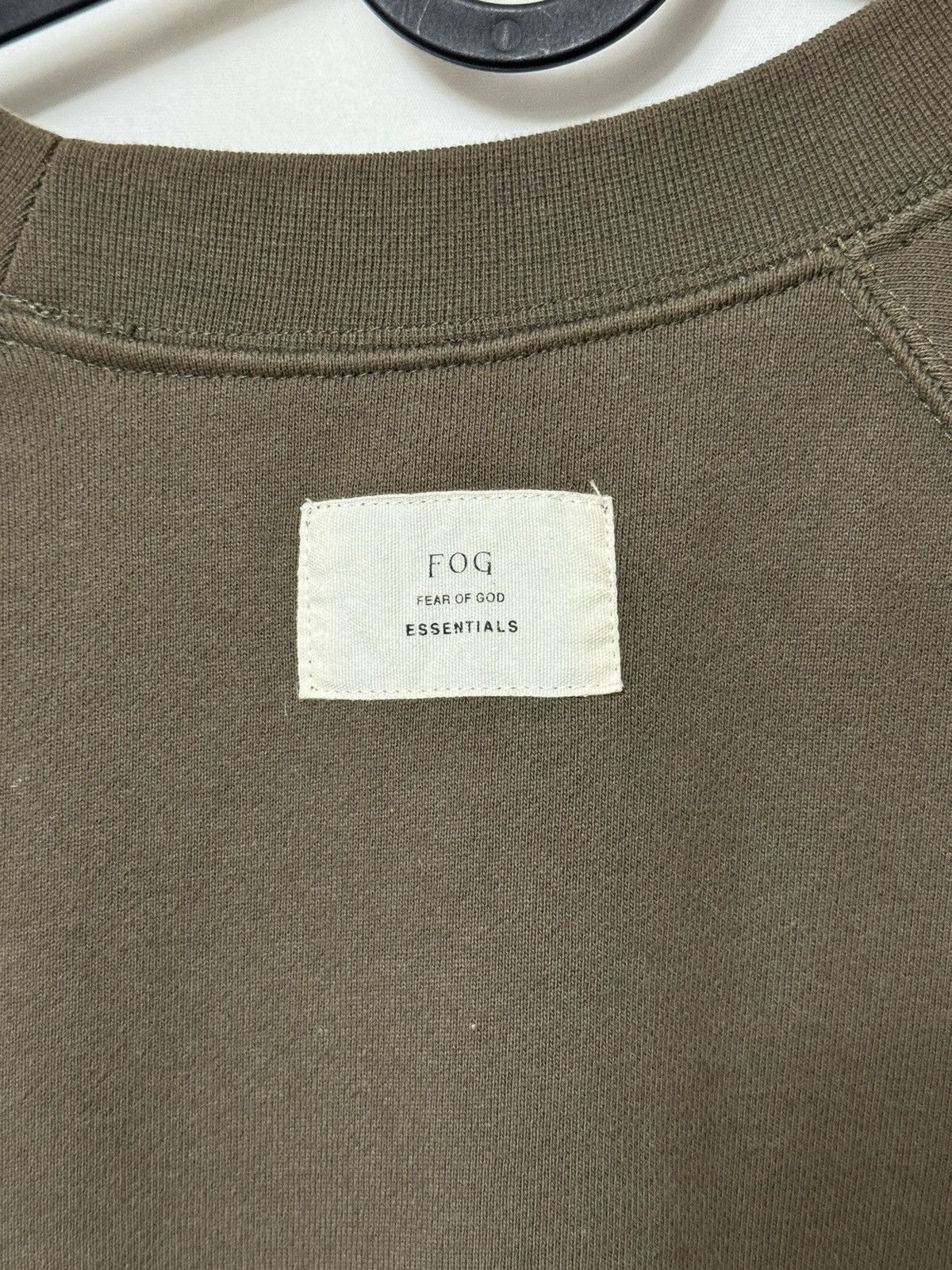 Fear of God 🔥OG FOG Fear of God Essentials Zip Sweater Brown SZ Medium Size US M / EU 48-50 / 2 - 8 Thumbnail