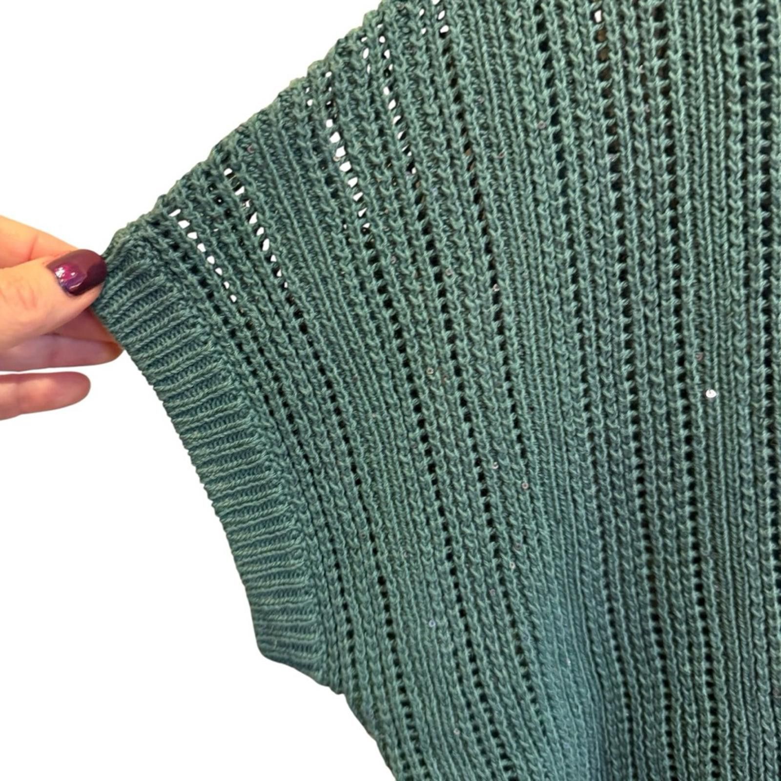 Peserico Peserico Italy Women’s Knit Cocoon Cardigan Sz L/XL Size L / US 10 / IT 46 - 2 Thumbnail