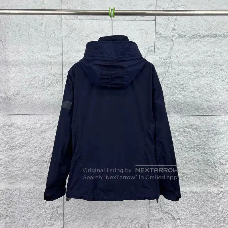 Burberry Burberry Navy Cotton Men's Jacket. Size US M / EU 48-50 / 2 - 2 Thumbnail