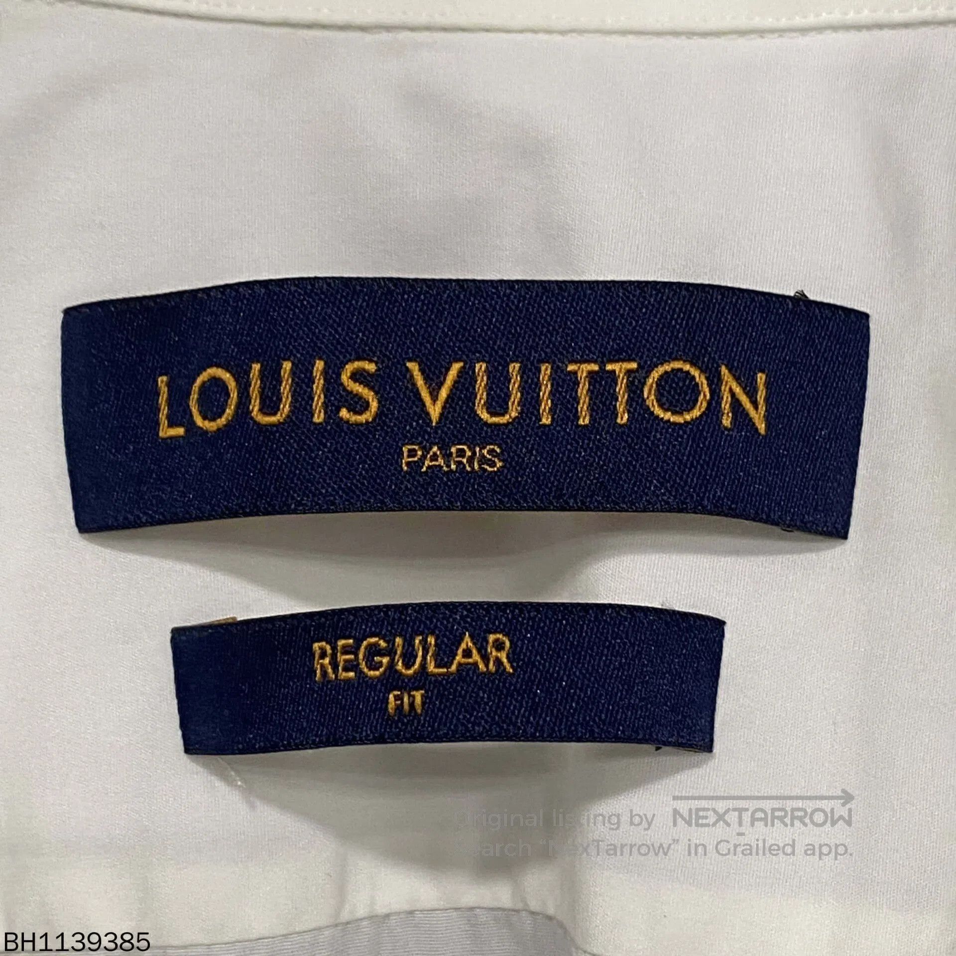 Louis Vuitton Louis Vuitton Hollow Logo Long Sleeve Shirt. Size US L / EU 52-54 / 3 - 4 Thumbnail