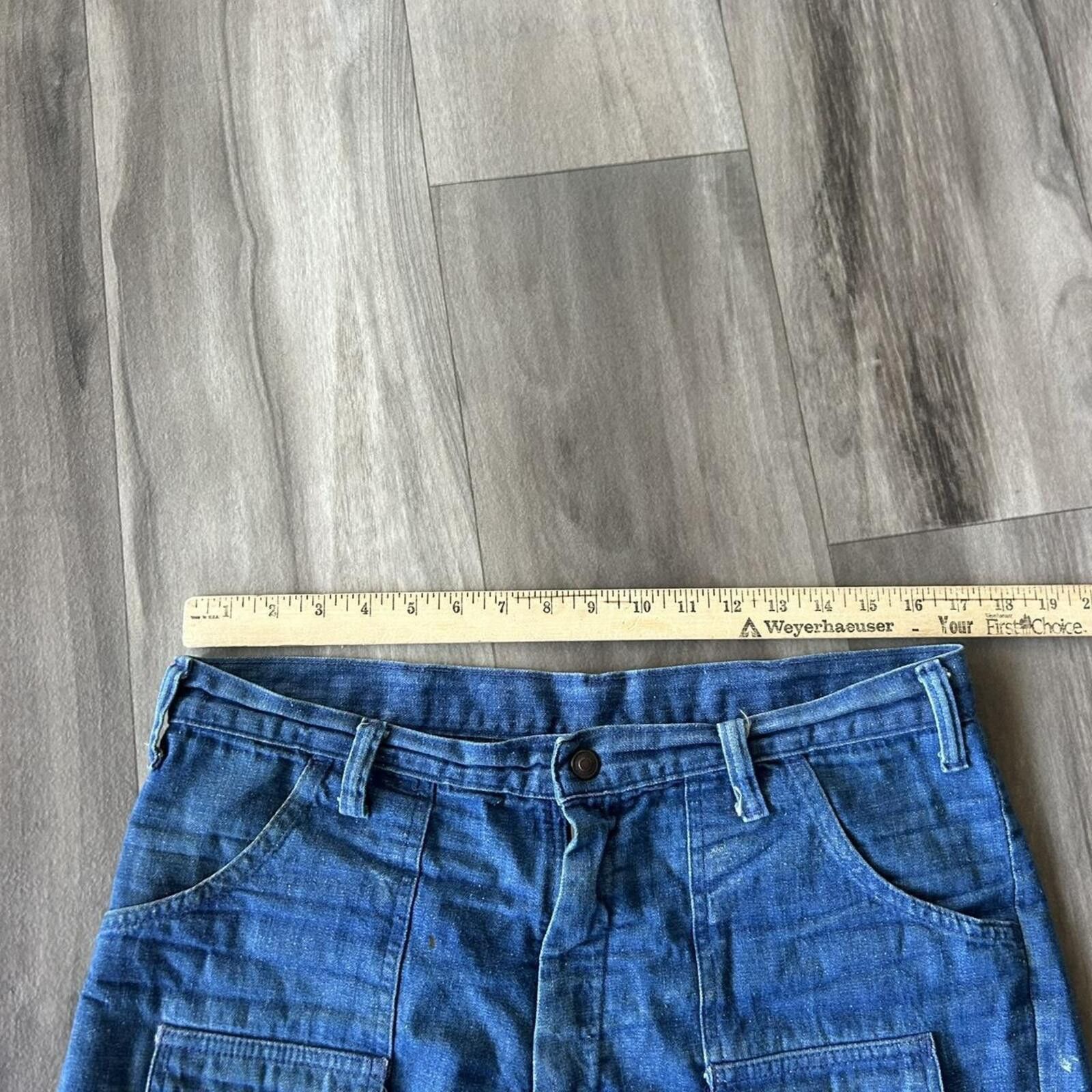 Other Vintage 70’s True Vintage Women’s Denim Shorts size 32” Size 30" / US 8 / IT 44 - 5 Thumbnail