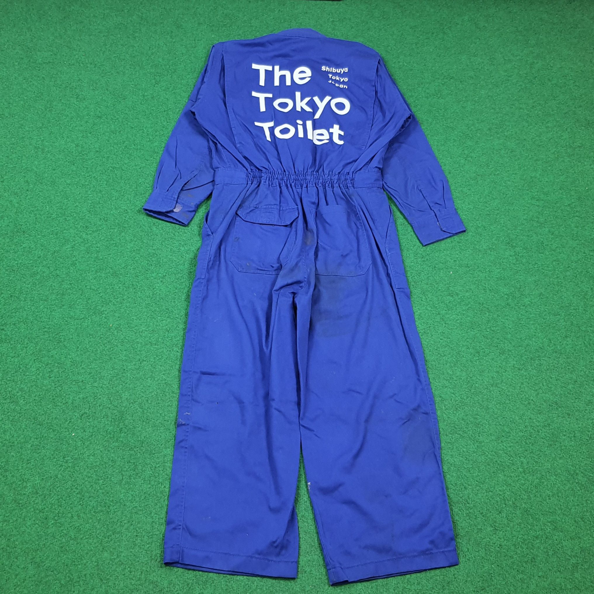 Japanese Brand Vintage The Tokyo Toilet Custom Logo Coverall C295N15 Size US M / EU 48-50 / 2 - 2 Thumbnail