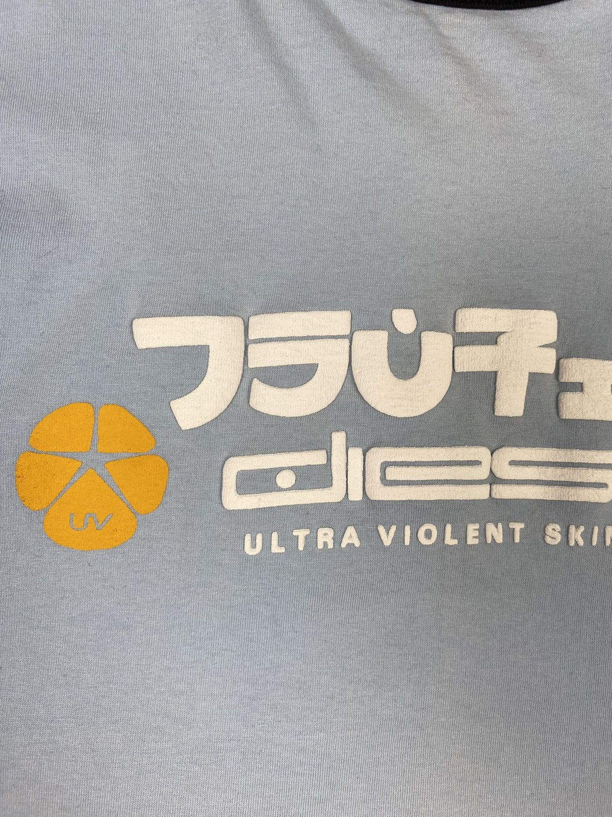 Diesel Vintage 90's Diesel Ultra Violent Skin Block T-Shirt Size XL Size US XL / EU 56 / 4 - 6 Thumbnail