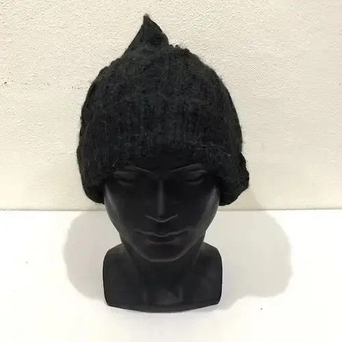 Handmade Artesania Alpaca Wool Knit Beanie Hat Size ONE SIZE - 2 Thumbnail
