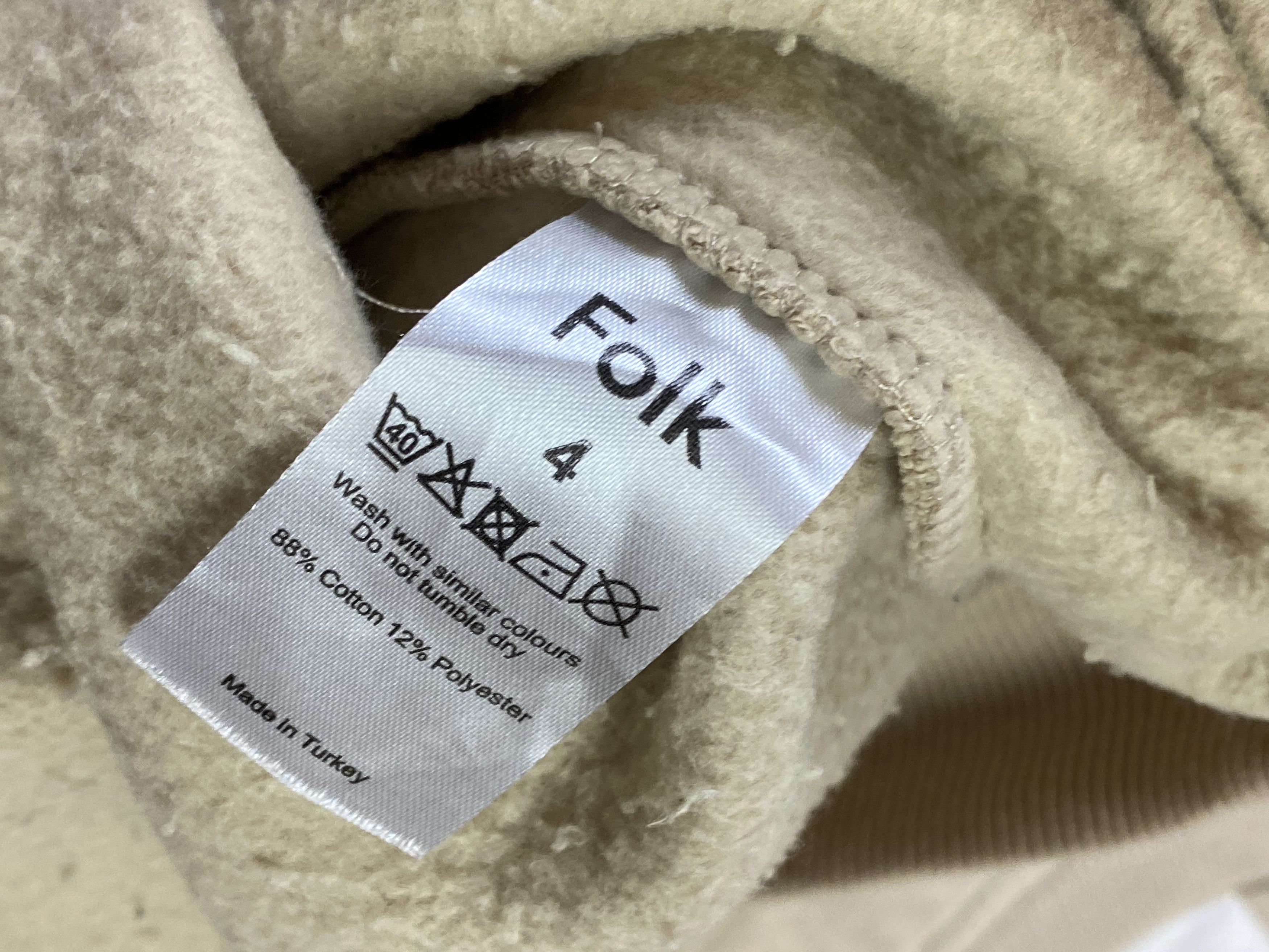 Folk Folk Sand Sweatshirt Logo Size 4 Size US XL / EU 56 / 4 - 7 Thumbnail
