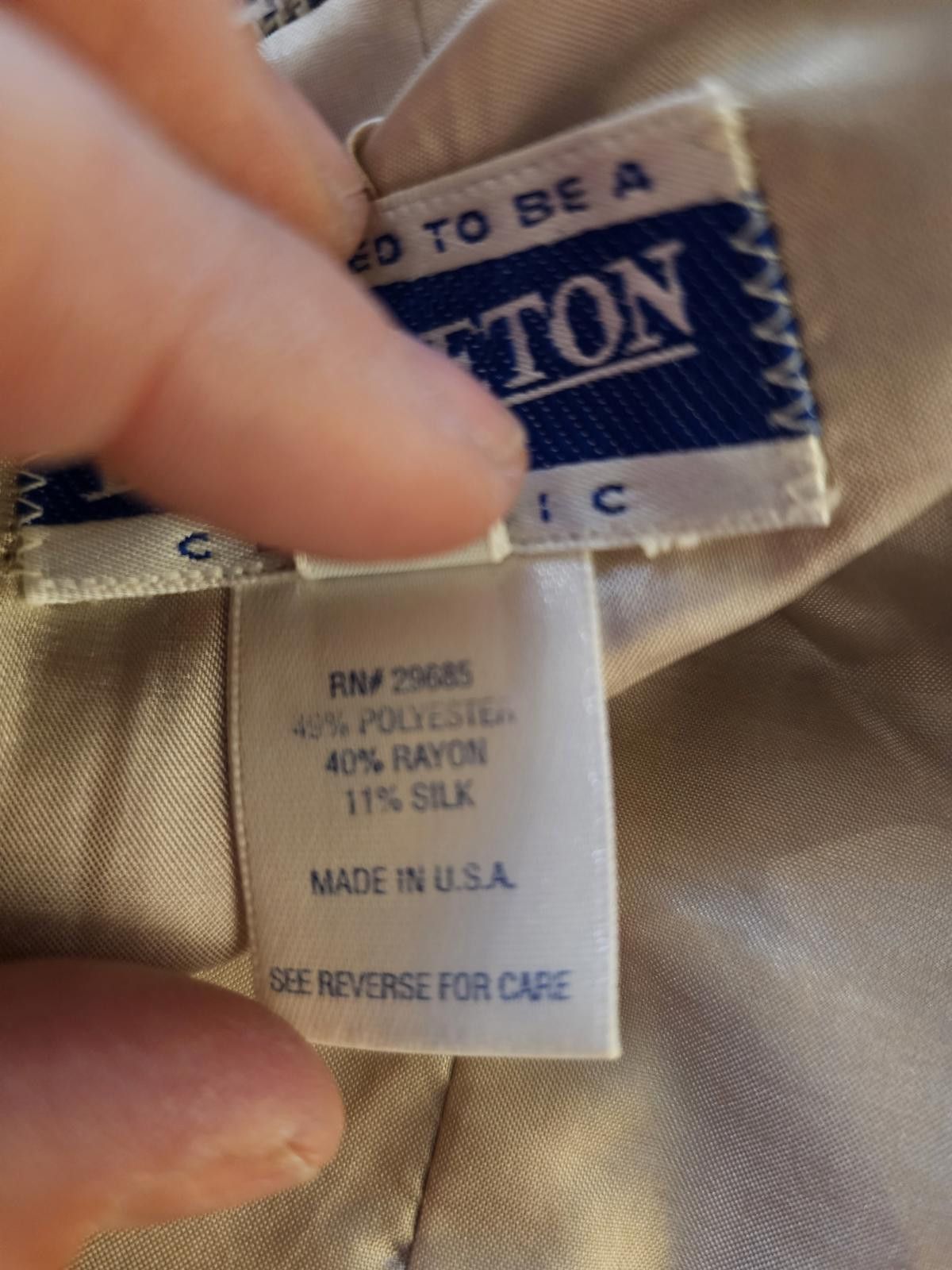 Pendleton Pendleton Jacket Grey Womens Size 14 Tweed Blazer Size XL / US 12-14 / IT 48-50 - 7 Thumbnail