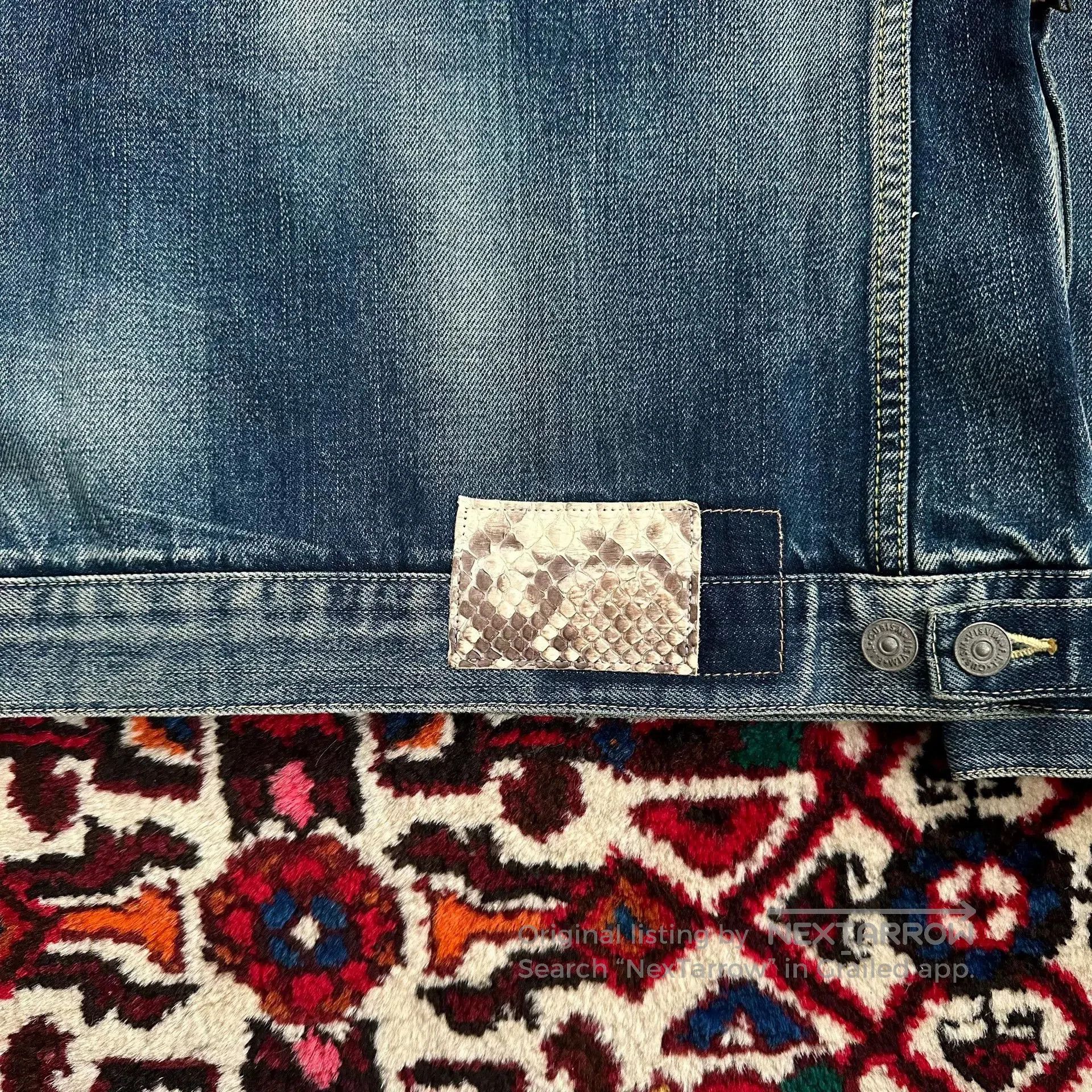 Visvim Visvim Denim Jacket in Rare Design. Size US L / EU 52-54 / 3 - 6 Thumbnail