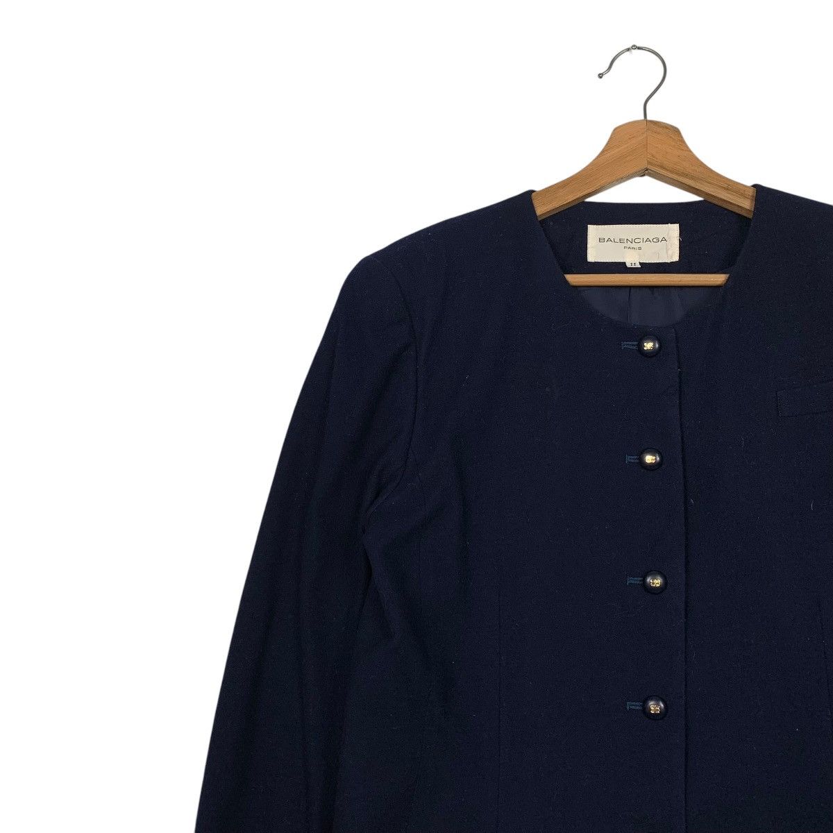 Balenciaga Balenciaga Wool Women Jacket Size L / US 10 / IT 46 - 6 Thumbnail