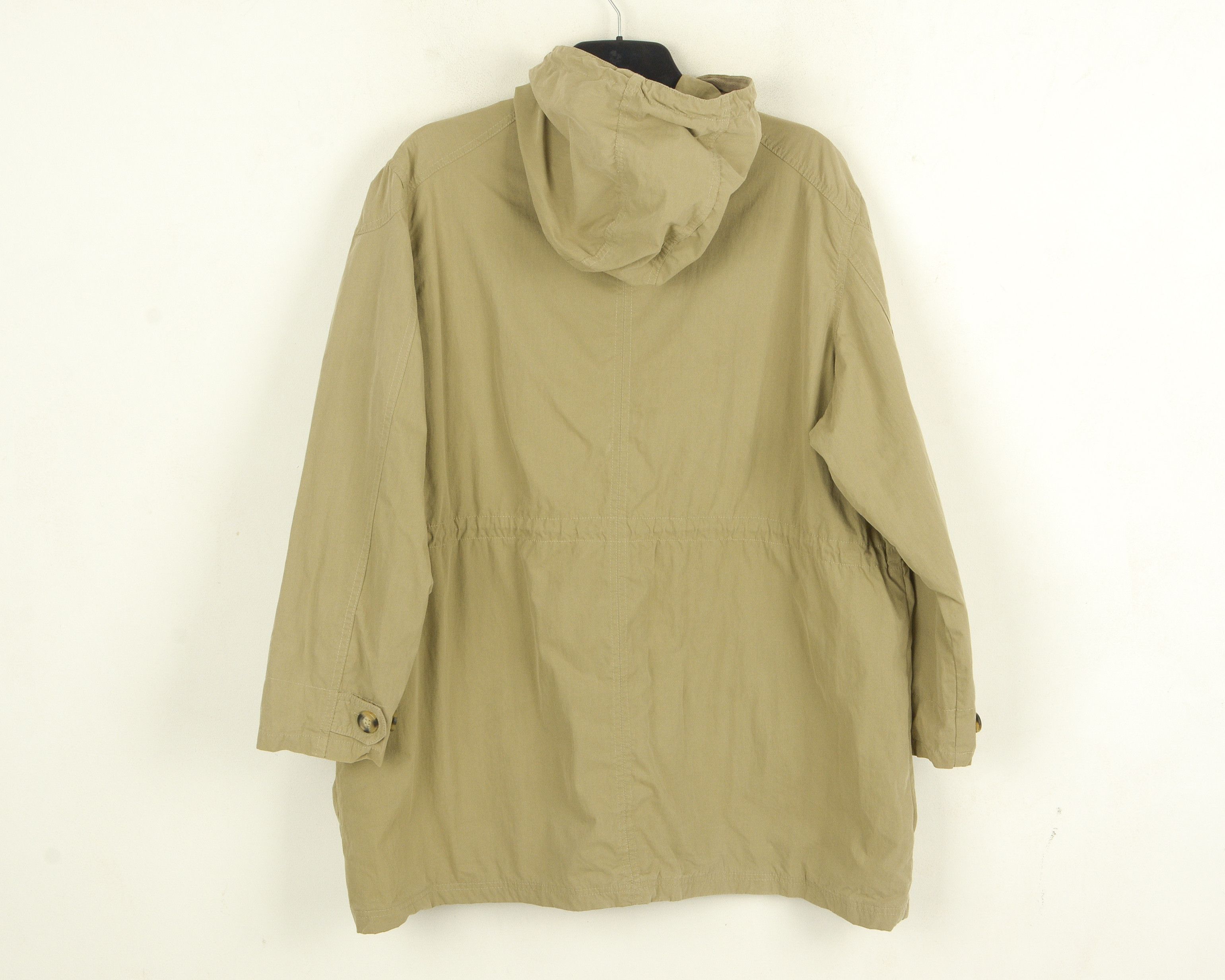 Eddie Bauer Women XL Field Jacket Hooded Over Coat Barn Parka pockets Size XL / US 12-14 / IT 48-50 - 4 Thumbnail