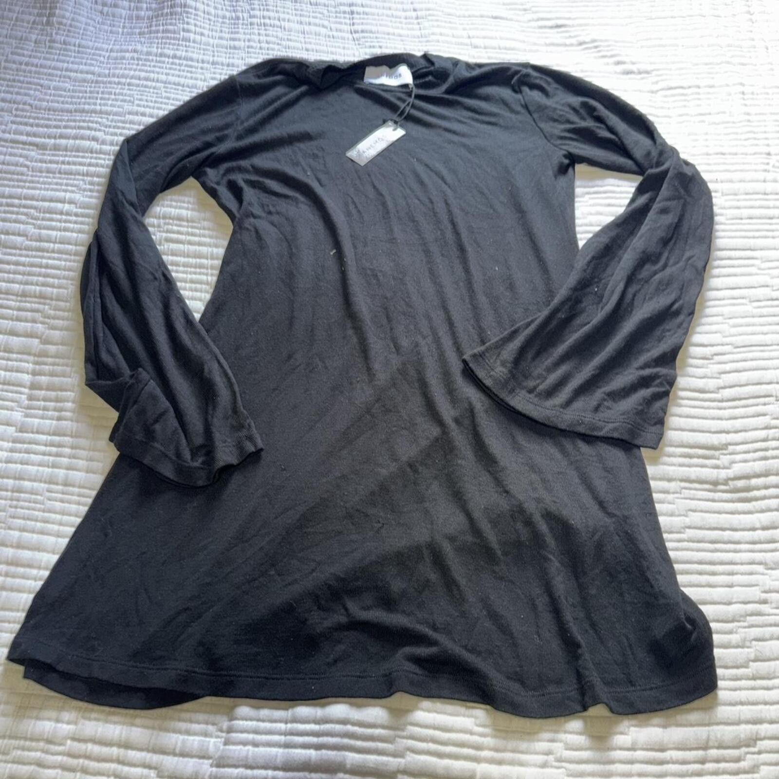 Other Anemos - BELL SLEEVE MINI DRESS IN MODAL KNIT Size L / US 10 / IT 46 - 5 Thumbnail