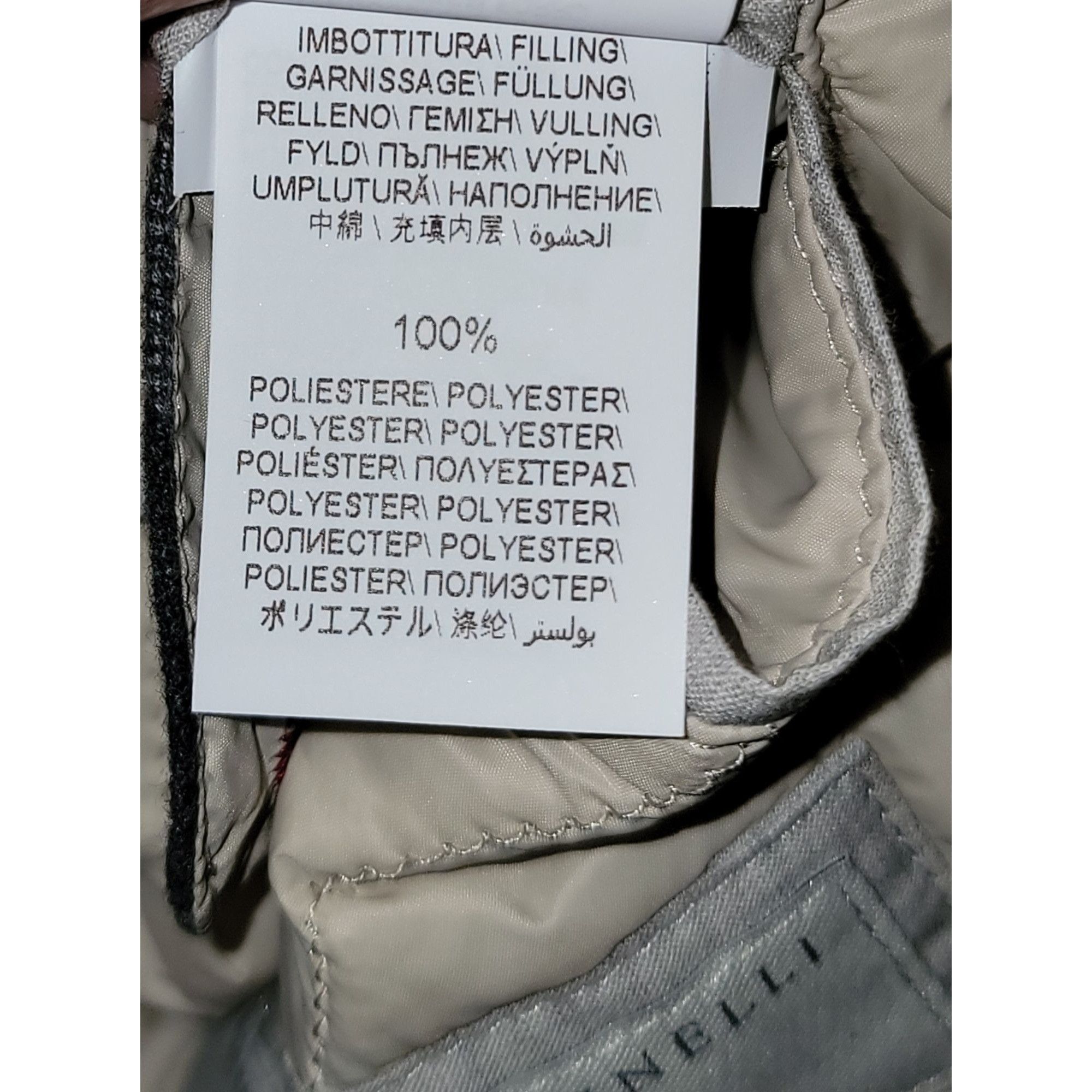 Brunello Cucinelli plaid-check padded jacket - Men's Size 50