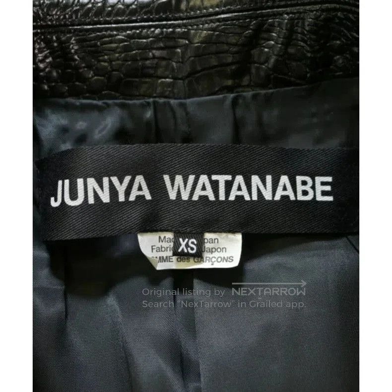 Junya Watanabe JUNYA WATANABE Leather Coat JN-C005. Size US XS / EU 42 / 0 - 8 Thumbnail