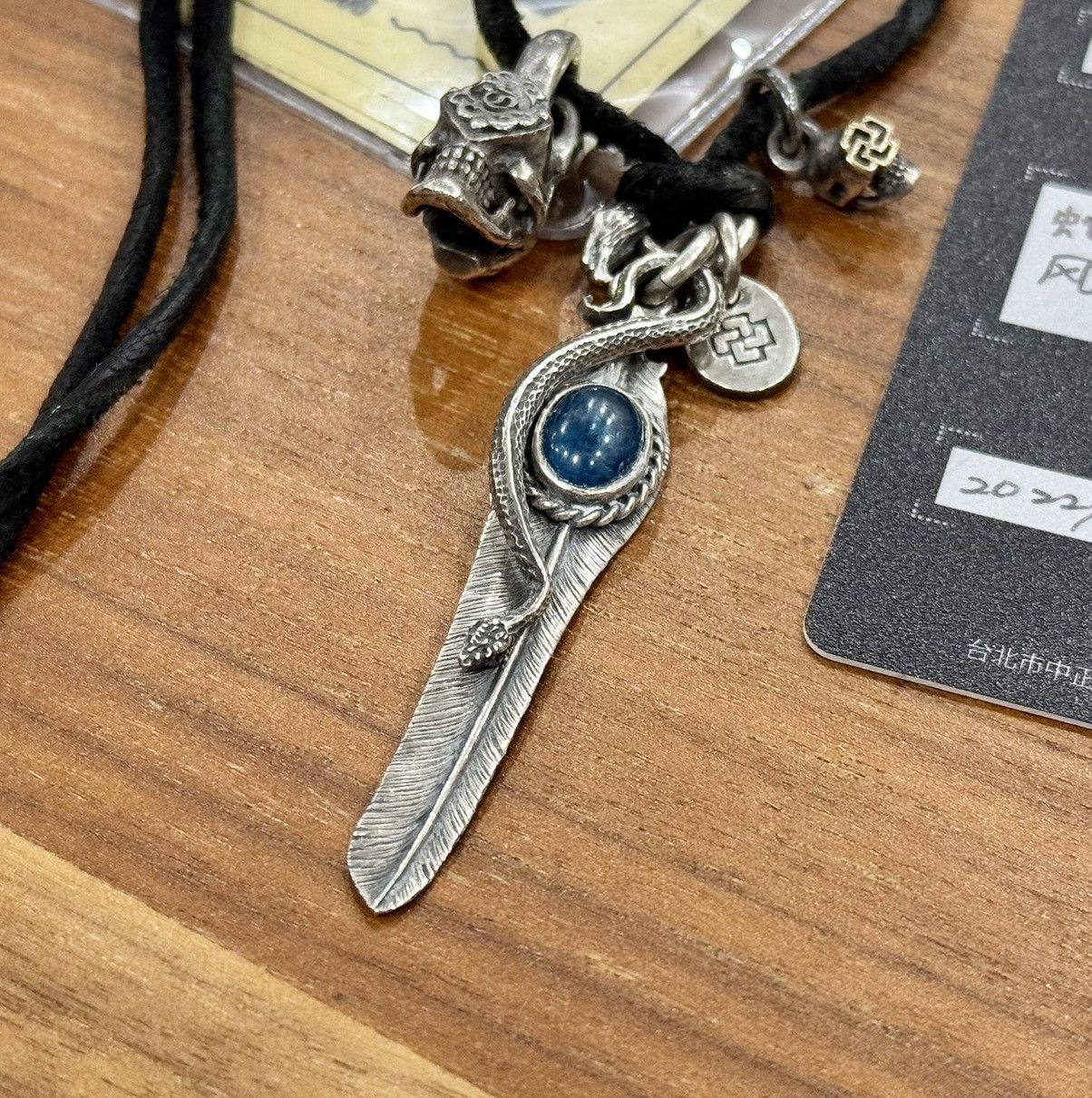 Vintage Fate.Co Feather pendant set Size ONE SIZE - 3 Thumbnail