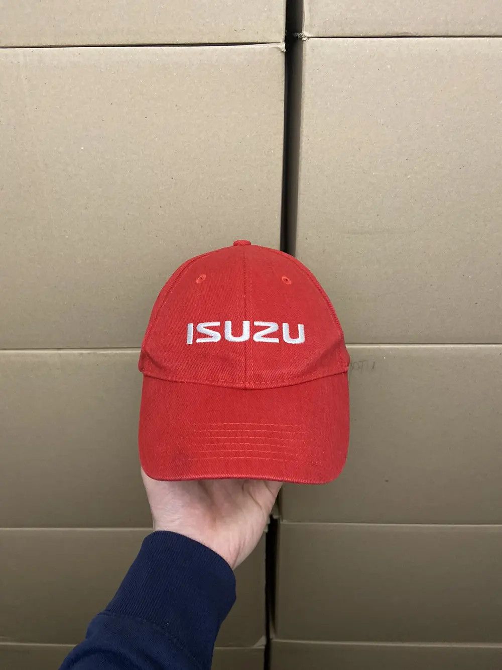 Vintage VINTAGE ISUZU RACING CAP HAT Y2K MOTO FORMULA UNO SKATE F1 Size ONE SIZE - 6 Thumbnail