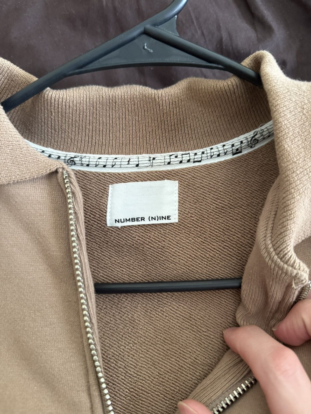 Number (N)ine Number Nine Quarter Zip Sweatshirt Size US M / EU 48-50 / 2 - 2 Thumbnail