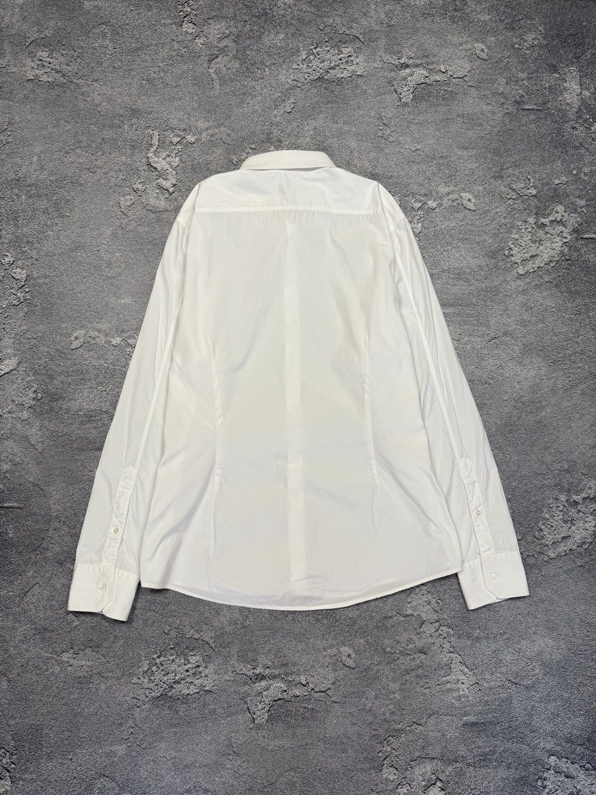 Gucci Vintage Gucci White Shirt Size US L / EU 52-54 / 3 - 2 Thumbnail