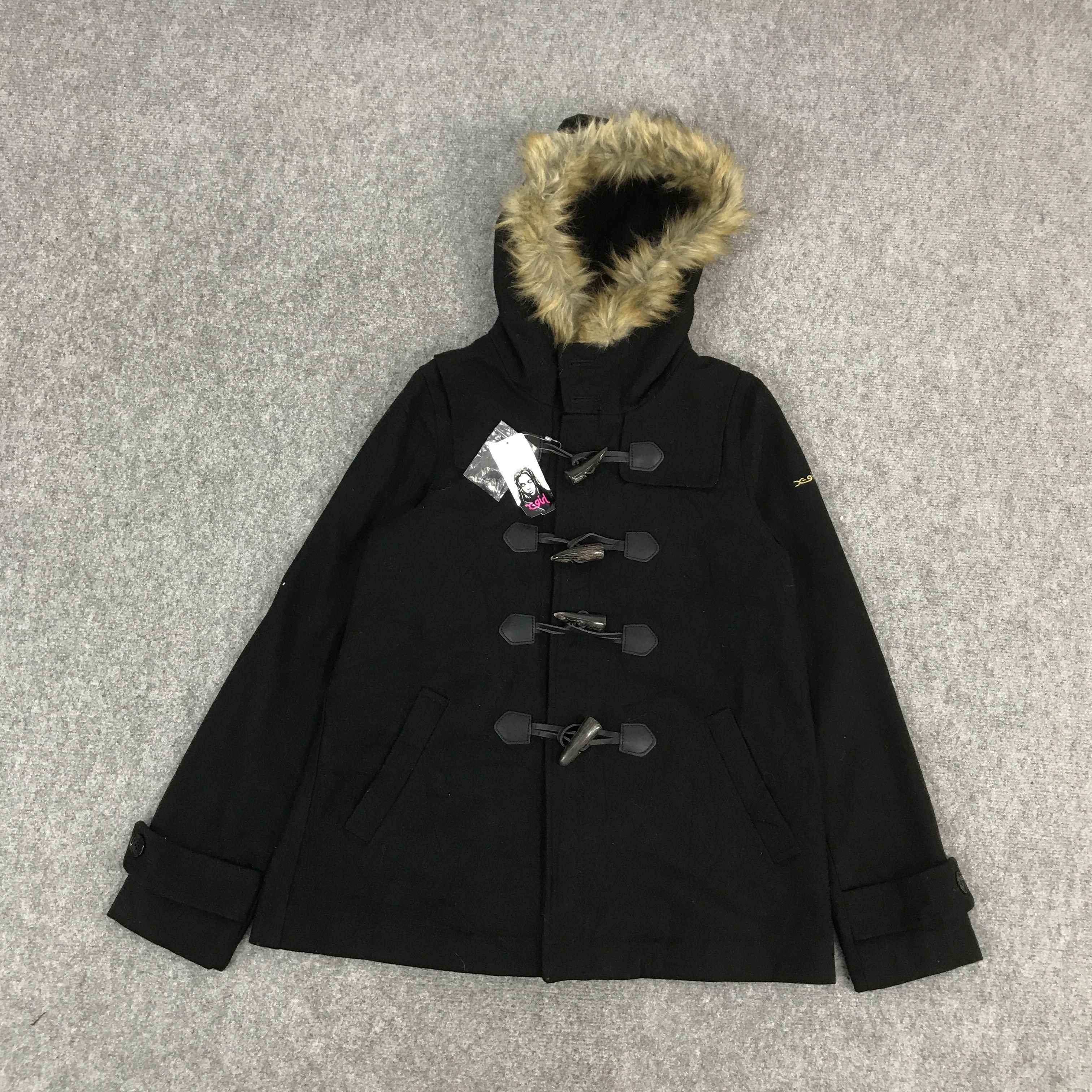 Japanese Brand × X-Girl XGIRL JAPAN WOOL DUFFEL JACKET Size M / US 6-8 / IT 42-44 - 1 Thumbnail