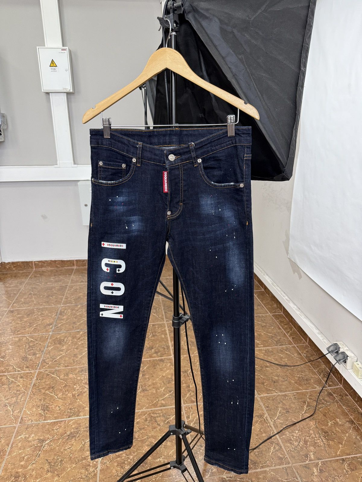 Dsquared2 🇮🇹 Dsquared2 ICON Canada Slim Jeans Made In Italy Avant Gard Size US 32 / EU 48 - 1 Thumbnail