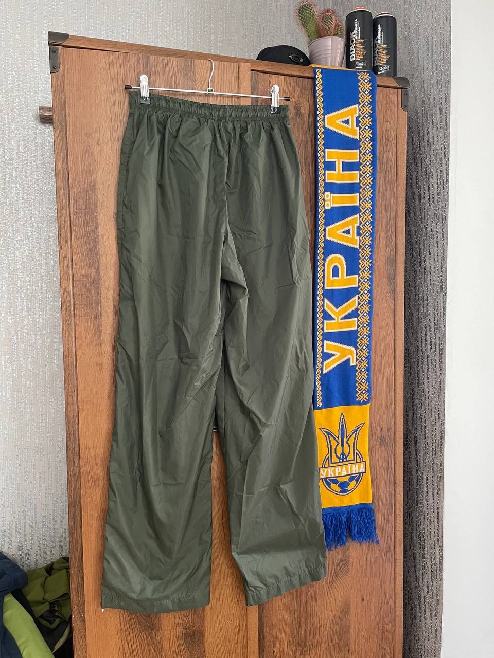 Nike × Vintage Nikе Vintage Olive Green Track Pants Size US 32 / EU 48 - 3 Thumbnail