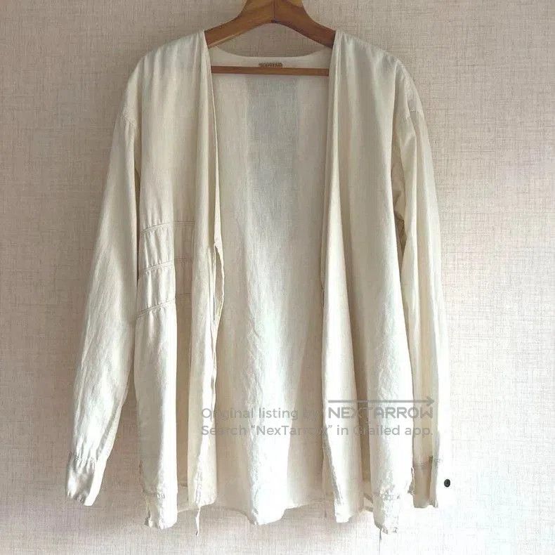 Kapital Rare Kapital Emblem Embroidered Linen Shirt. Size US M / EU 48-50 / 2 - 6 Thumbnail