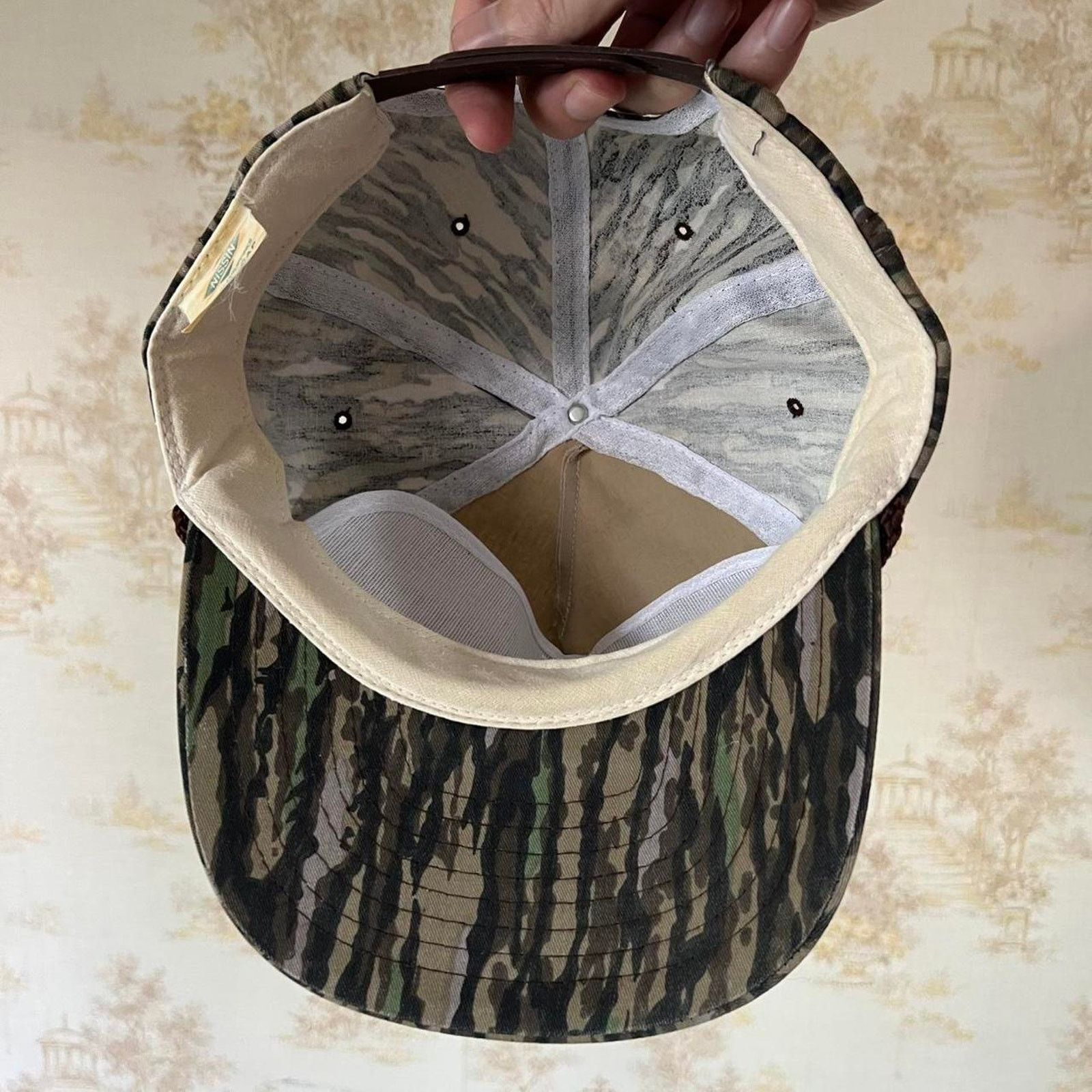 Vintage Vintage 80s Pekin Gun Hat | Trebark Camo Roper Snapback Size ONE SIZE - 7 Thumbnail