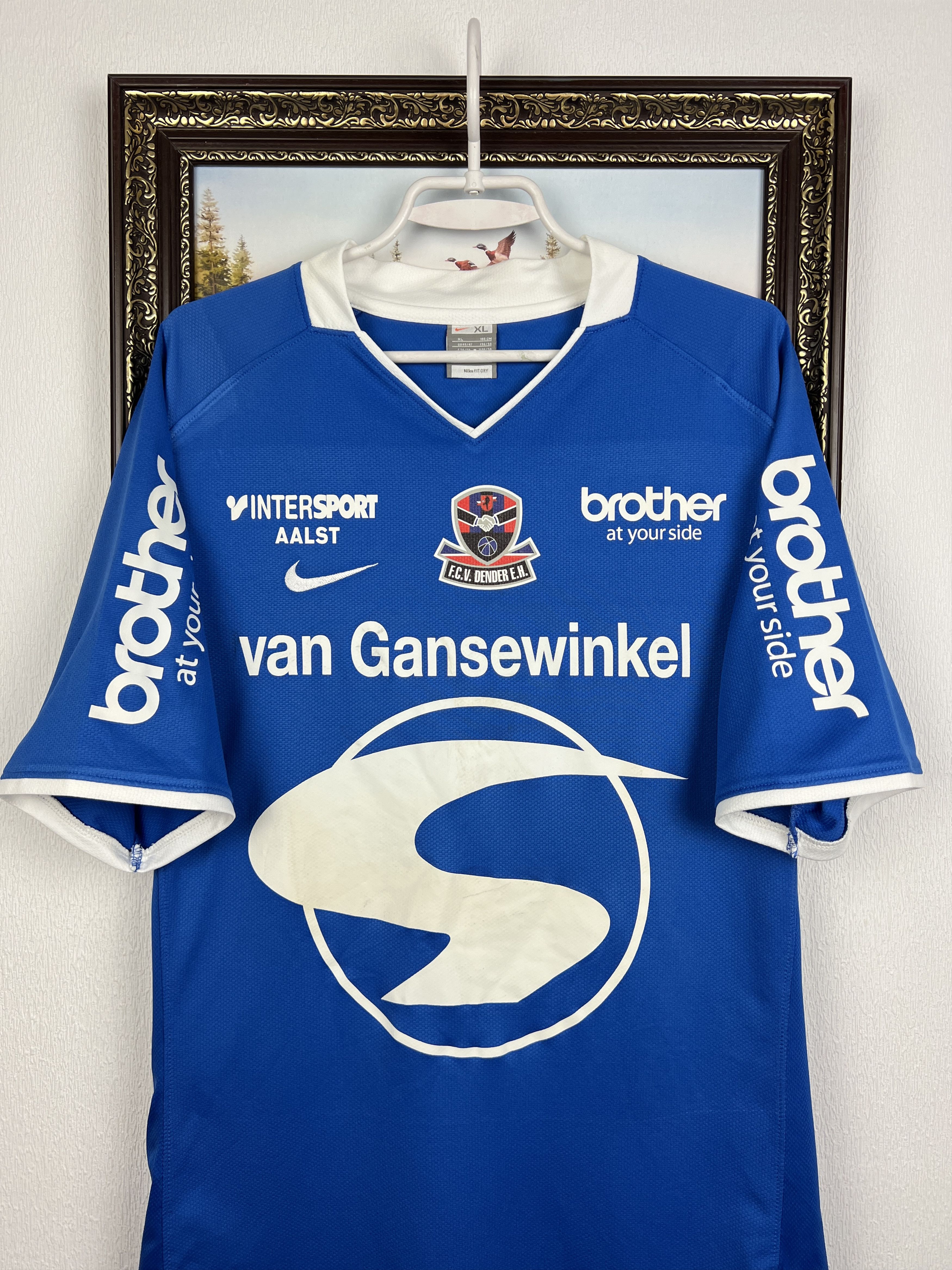 Nike FC Denver EH Football Shirt Soccer Player Issue Jersey Size US XL / EU 56 / 4 - 2 Thumbnail