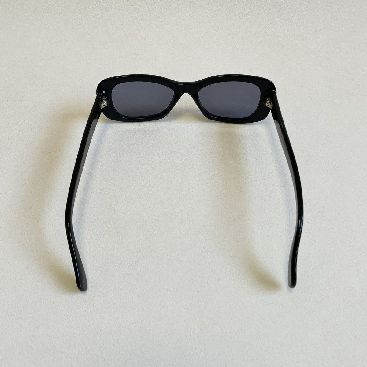 Cutler and Gross Black 70s Style ‘Rounded Edge’ Sunglasses Size ONE SIZE - 5 Thumbnail