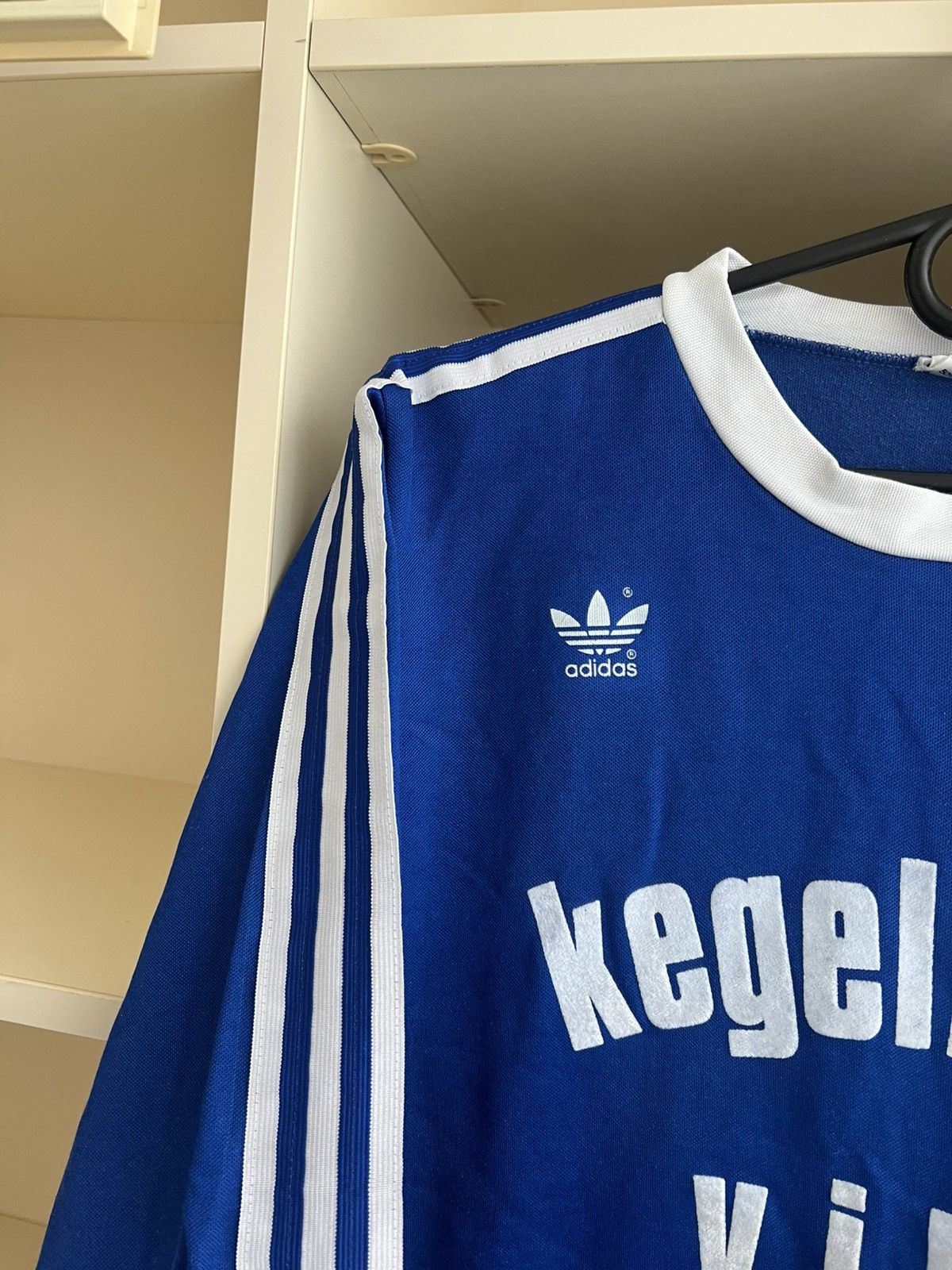 Adidas Vintage 80s Adidas Erima Long Sleeve Mede in West Germany Size US M / EU 48-50 / 2 - 8 Thumbnail