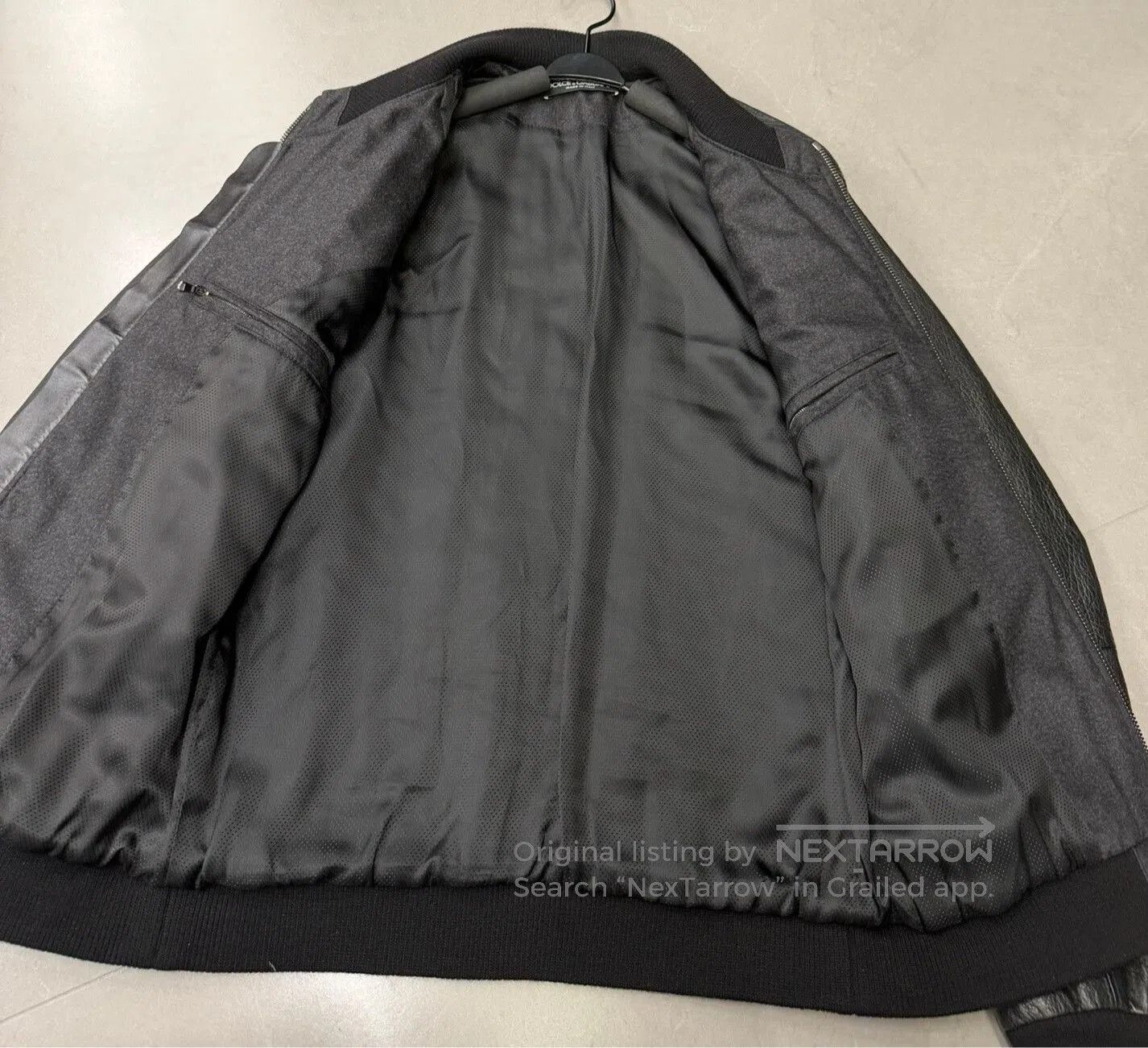 Dolce & Gabbana Dolce & Gabbana Lambskin Patchwork Leather Jacket. Size US S / EU 44-46 / 1 - 8 Thumbnail