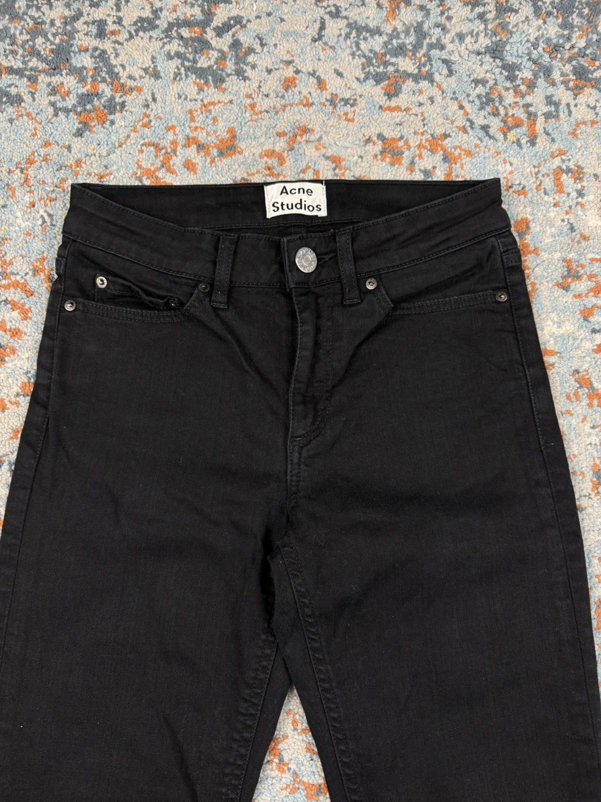 Acne Studios × Designer × Vintage Vintage y2k Acne Studios super skinny slim fit denim jeans Size 24" / US 00 / IT 34 - 7 Thumbnail