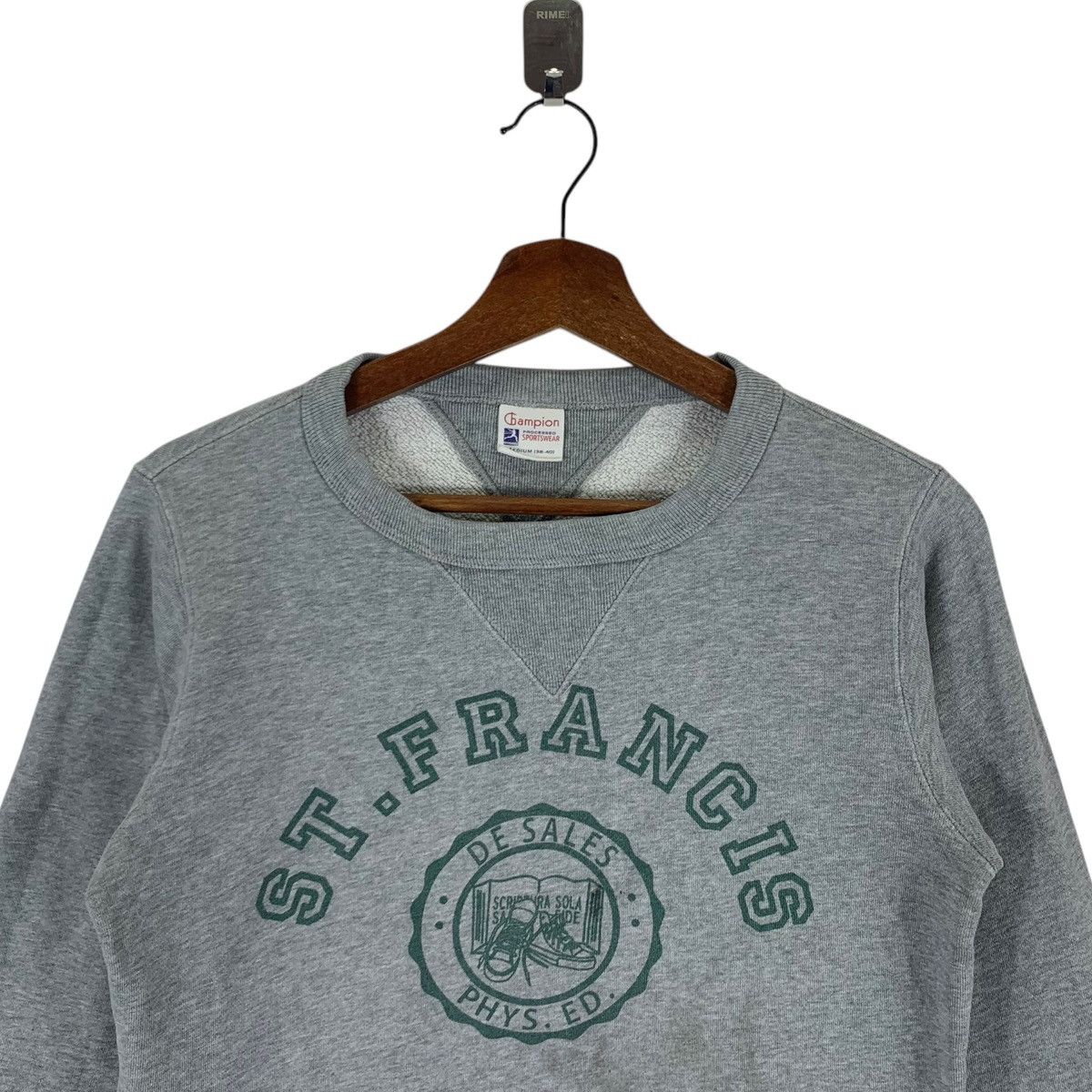 Champion × Vintage VINTAGE CHAMPION RUNNING MAN SPORTSWEAR PULLOVER CREWNECK Size US M / EU 48-50 / 2 - 2 Thumbnail