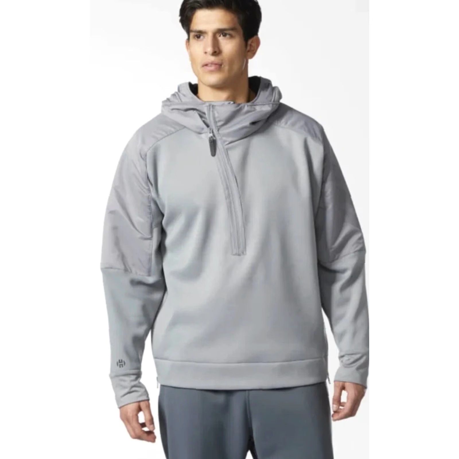 Adidas Adidas James Harden Hoodie Mens Large Shooting Warmup Zip Adapt MVP Sweatshirt Size US XL / EU 56 / 4 - 2 Thumbnail
