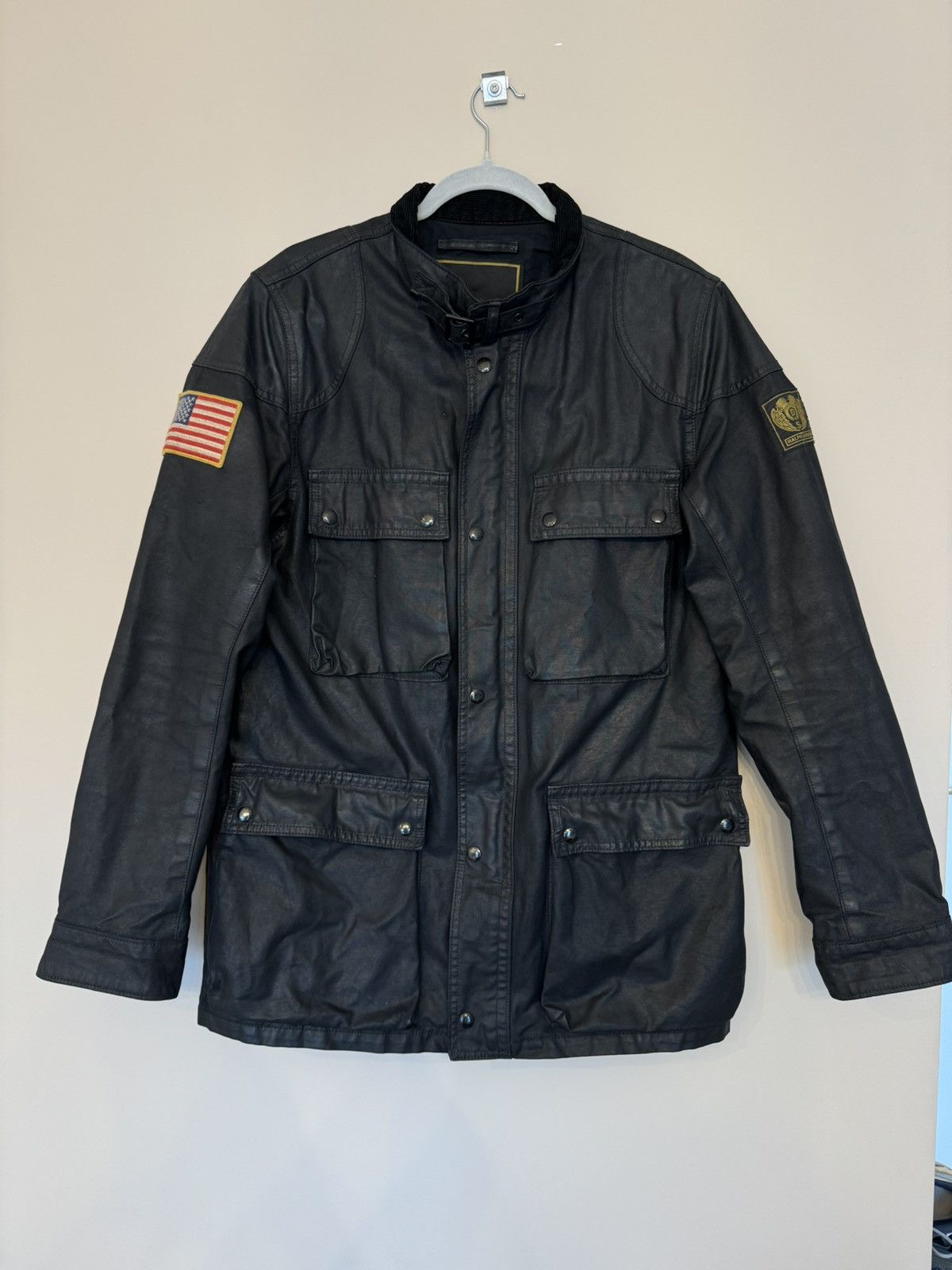 Polo Ralph Lauren × Ralph Lauren × Vintage Polo Ralph Lauren Denim & Supply wax jacket vintage USA Size US M / EU 48-50 / 2 - 1 Thumbnail