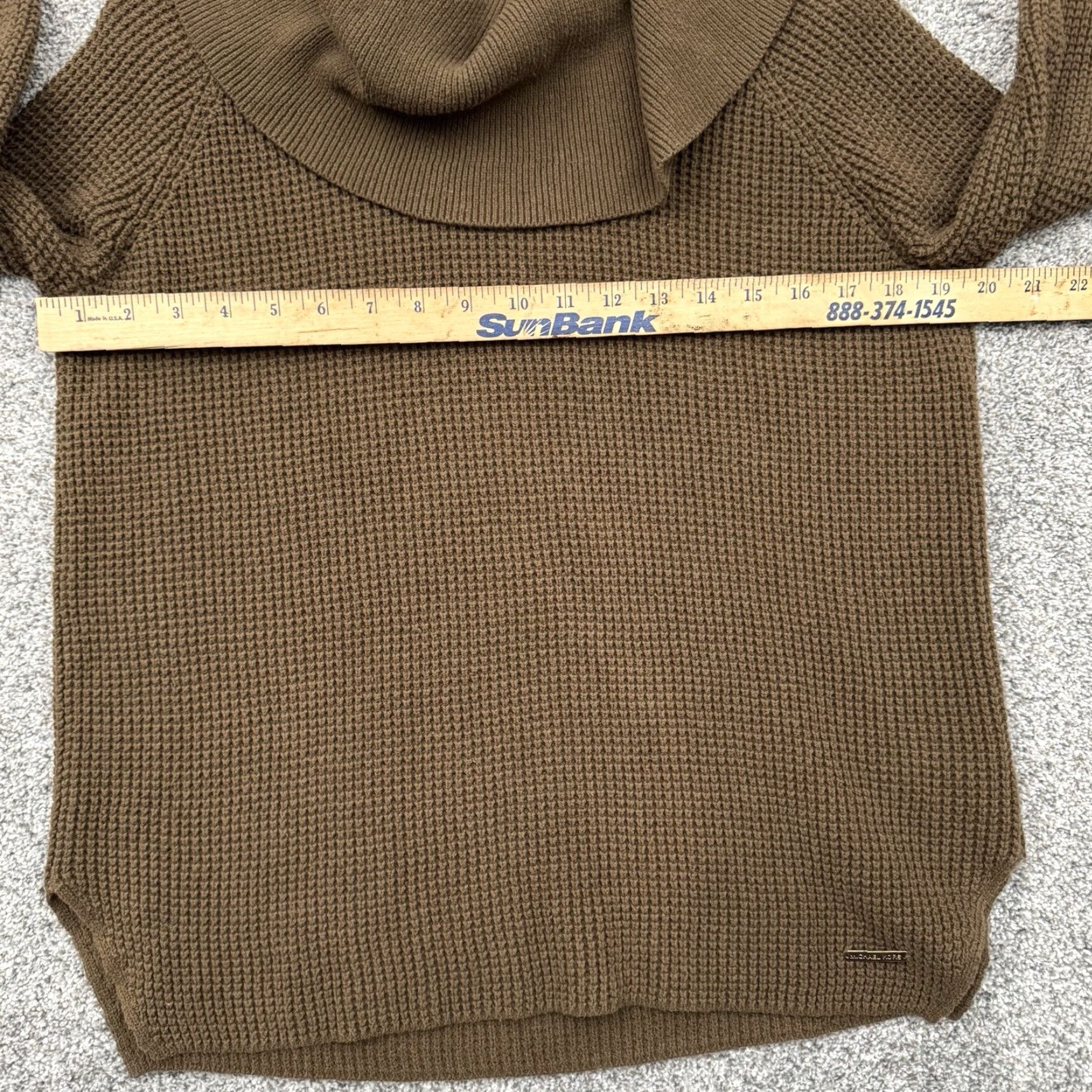 Michael Kors Michael Kors Sweater Womens Medium Cowl Neck Layering Slouchy Minimalist Grandpa Size M / US 6-8 / IT 42-44 - 4 Thumbnail