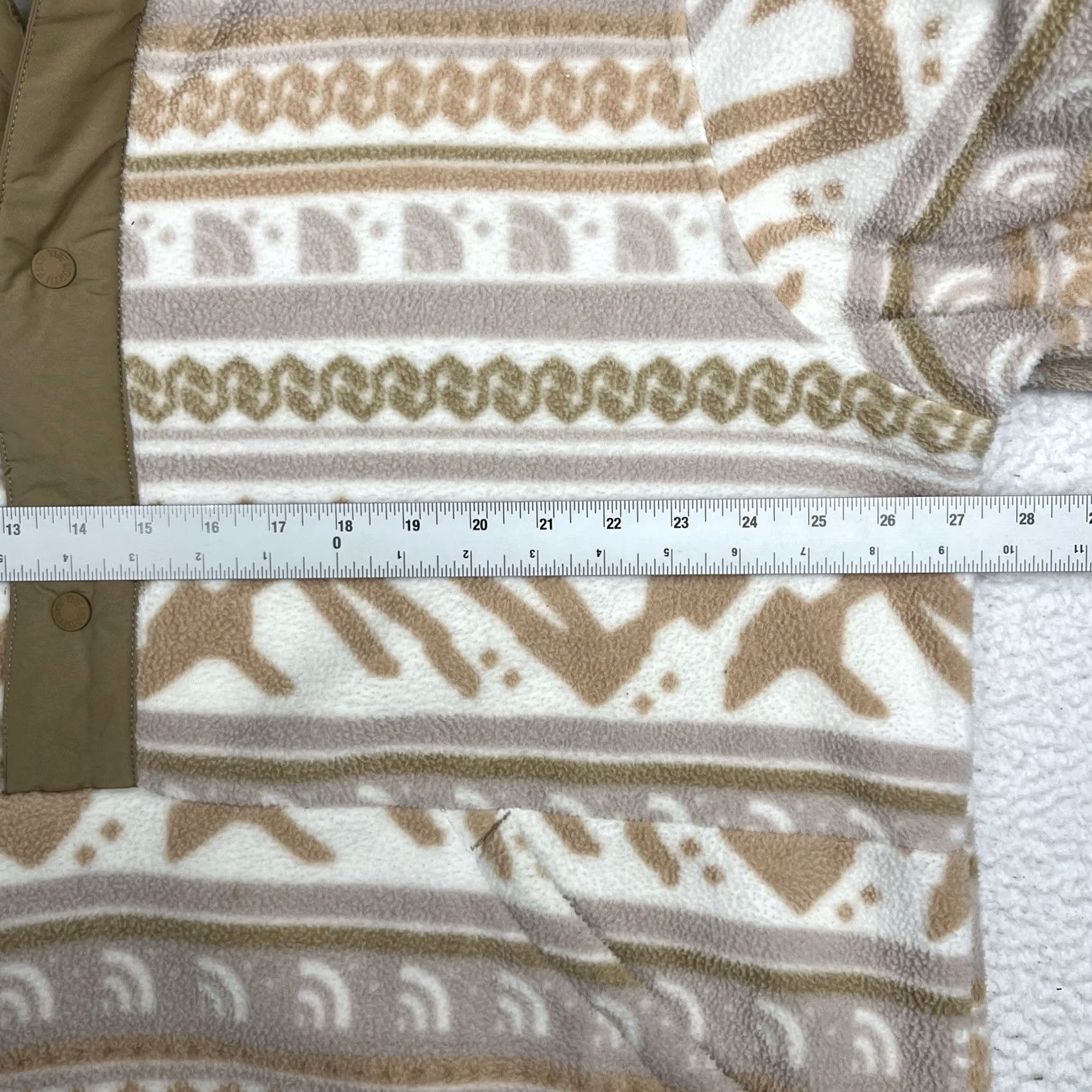 The North Face The North Face Pullover Mens 2XL Beige Men Hooded Aztec Campshire Size US XXL / EU 58 / 5 - 3 Thumbnail