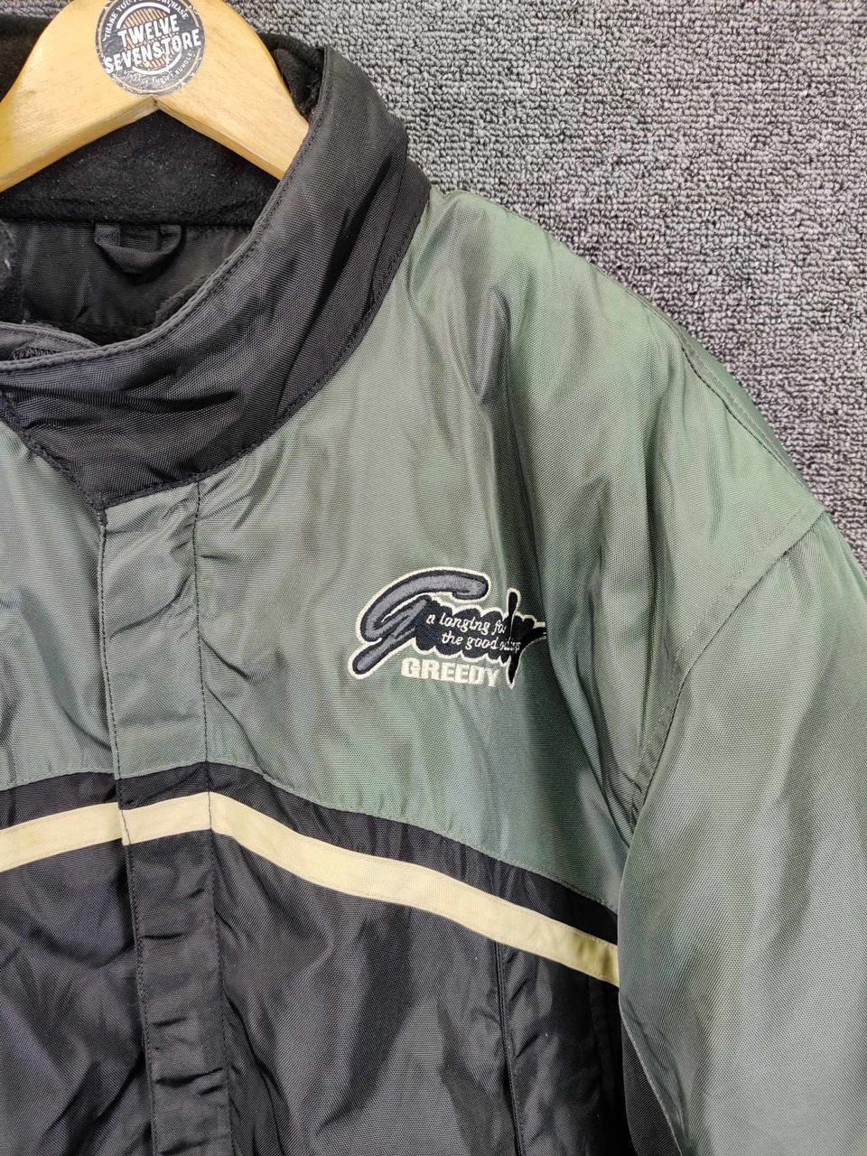 Greedy Genius Vintage Greedy Racing Motorcycle Ridding Jacket Size US L / EU 52-54 / 3 - 5 Thumbnail